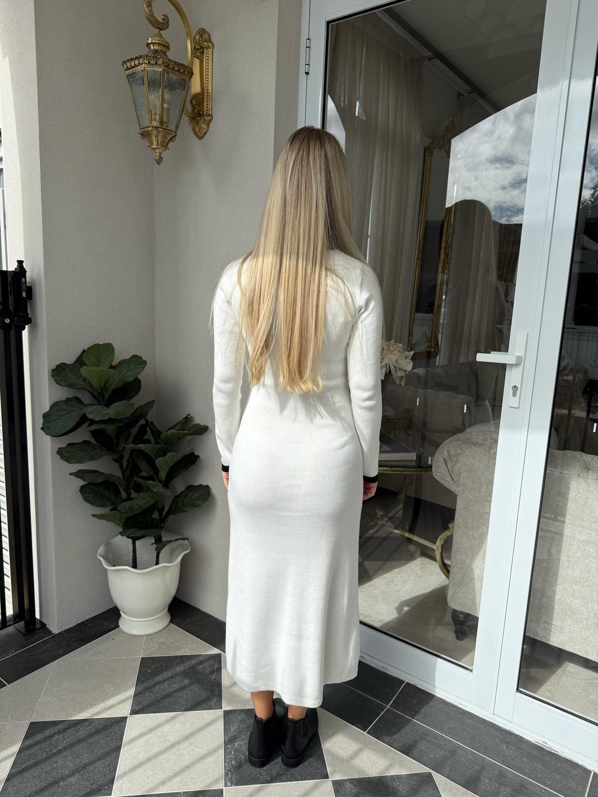 Military Knit Dress