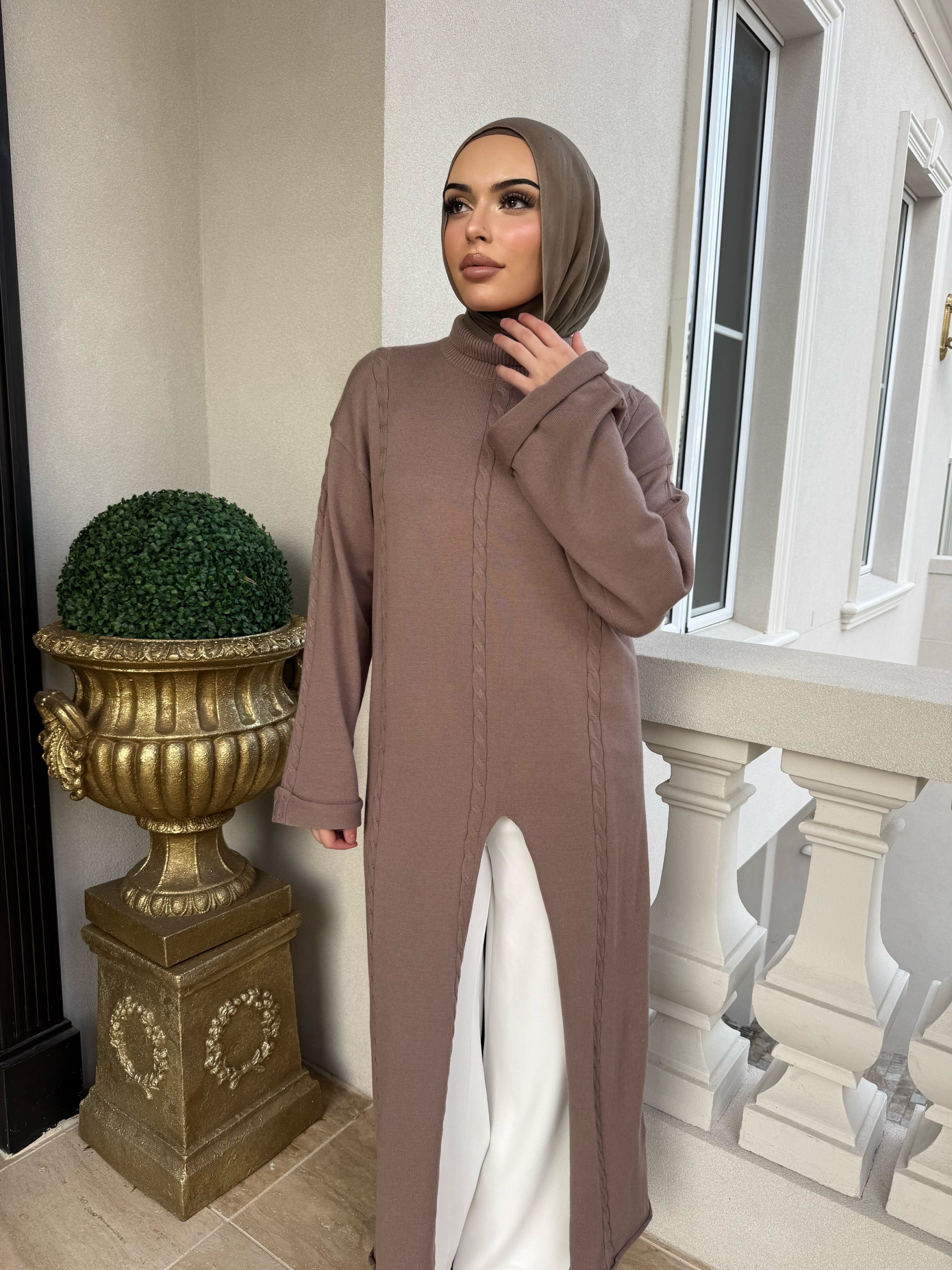 Braided Split Tunic