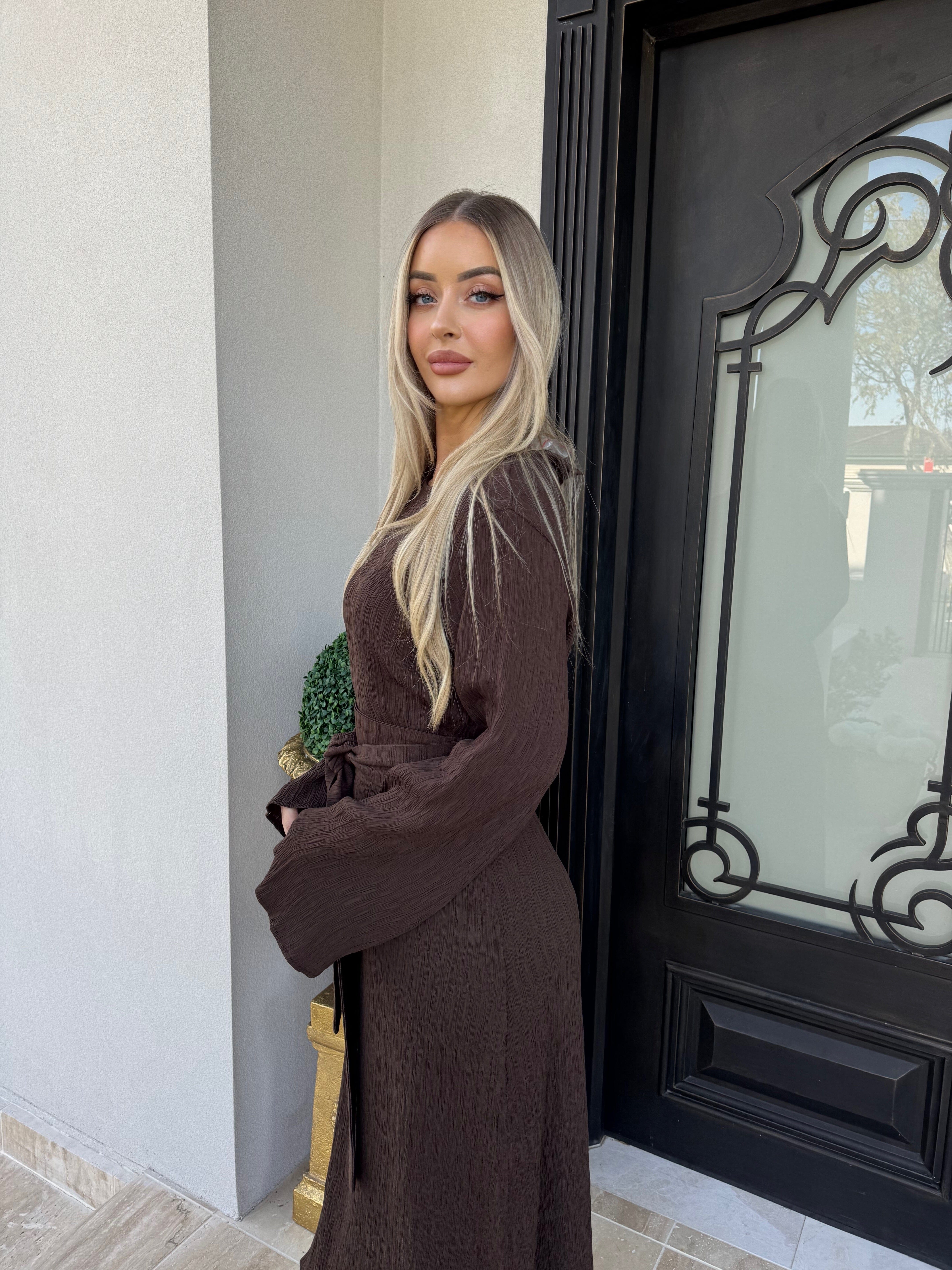 Crepe Maxi Length