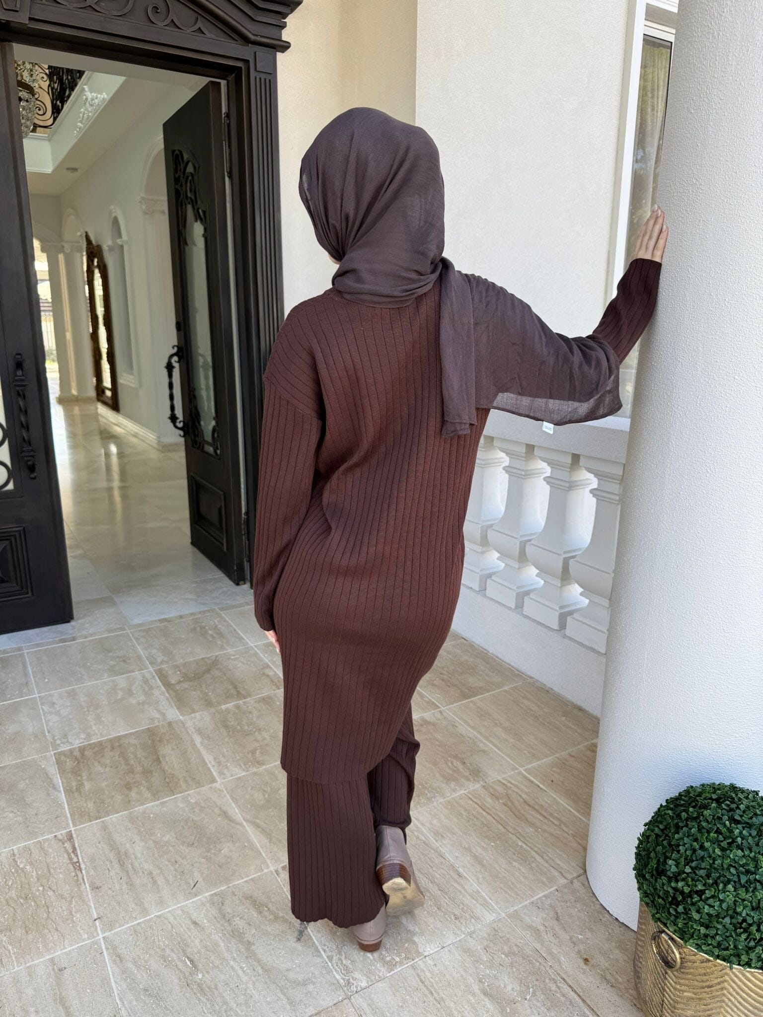 Long Knit Set