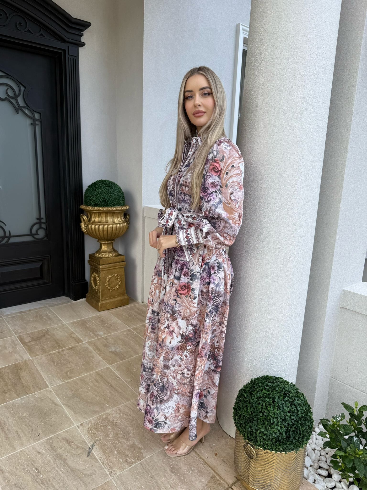 Floral Blush Dress