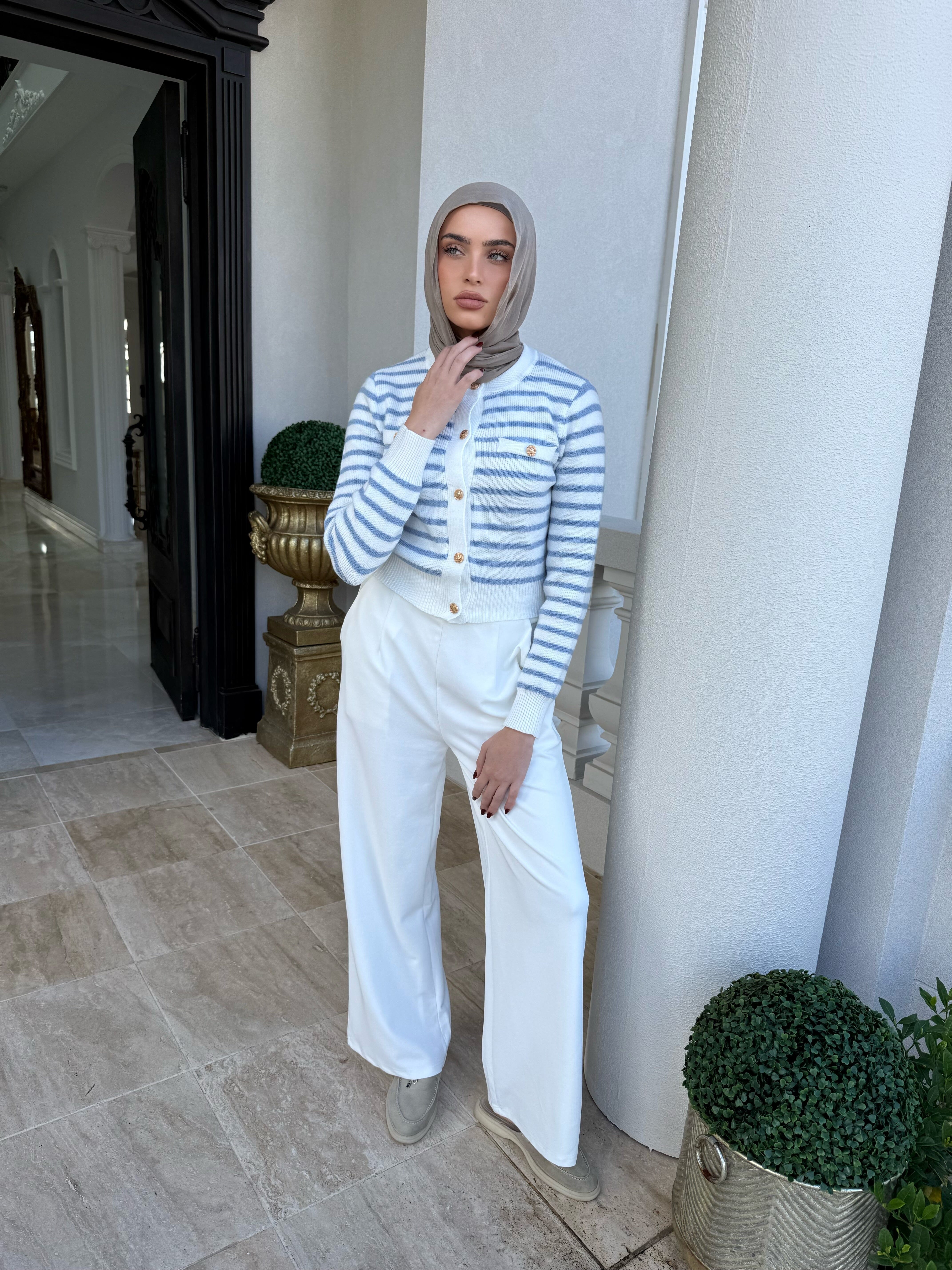 Striped Cardi