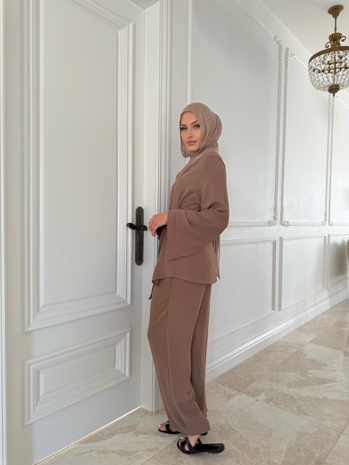 Bow Chiffon Set
