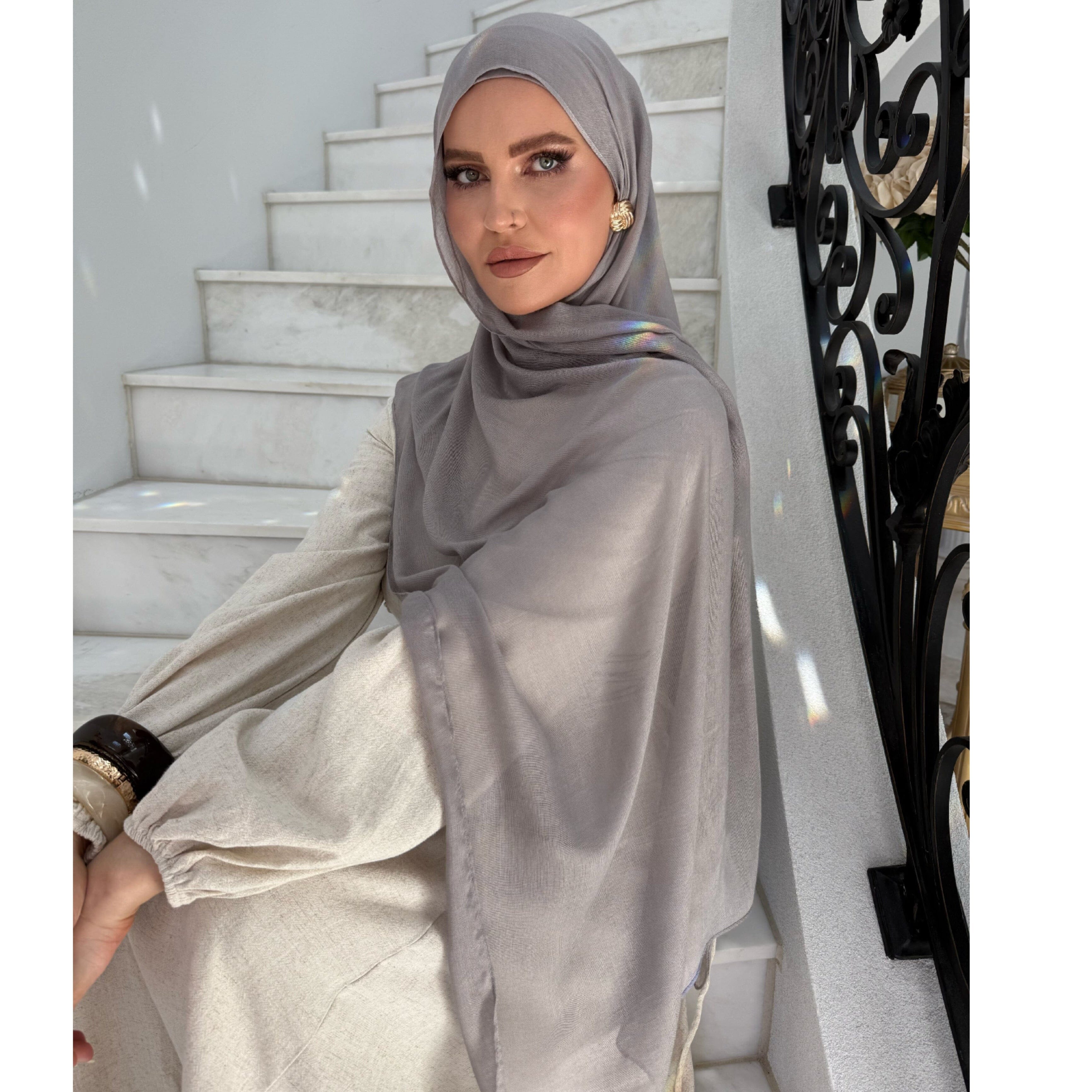 Shades Of Grey Viscose Shawl