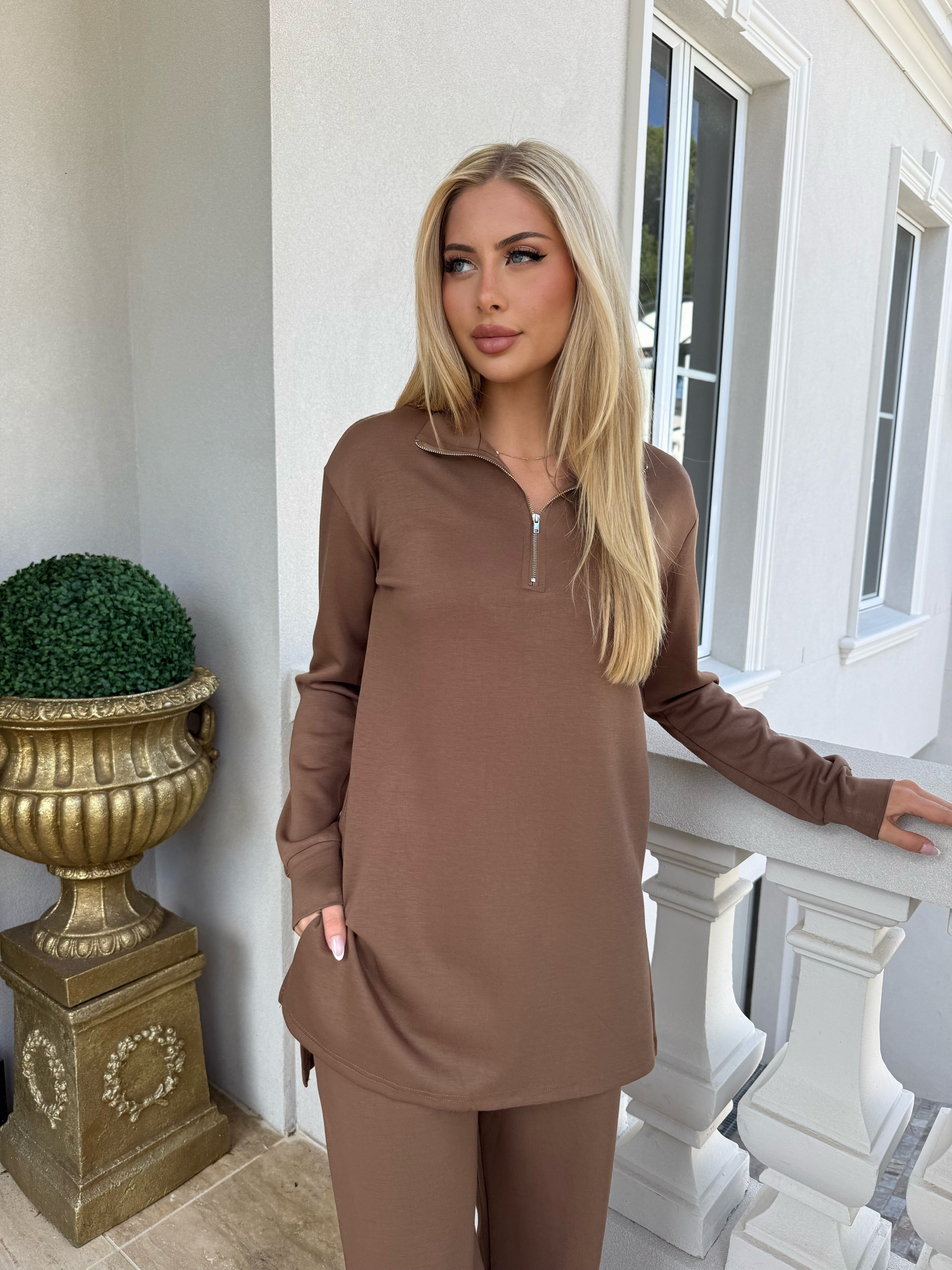 Half Zip Ponti Set