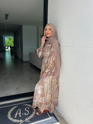 Rasa Mocha Dress