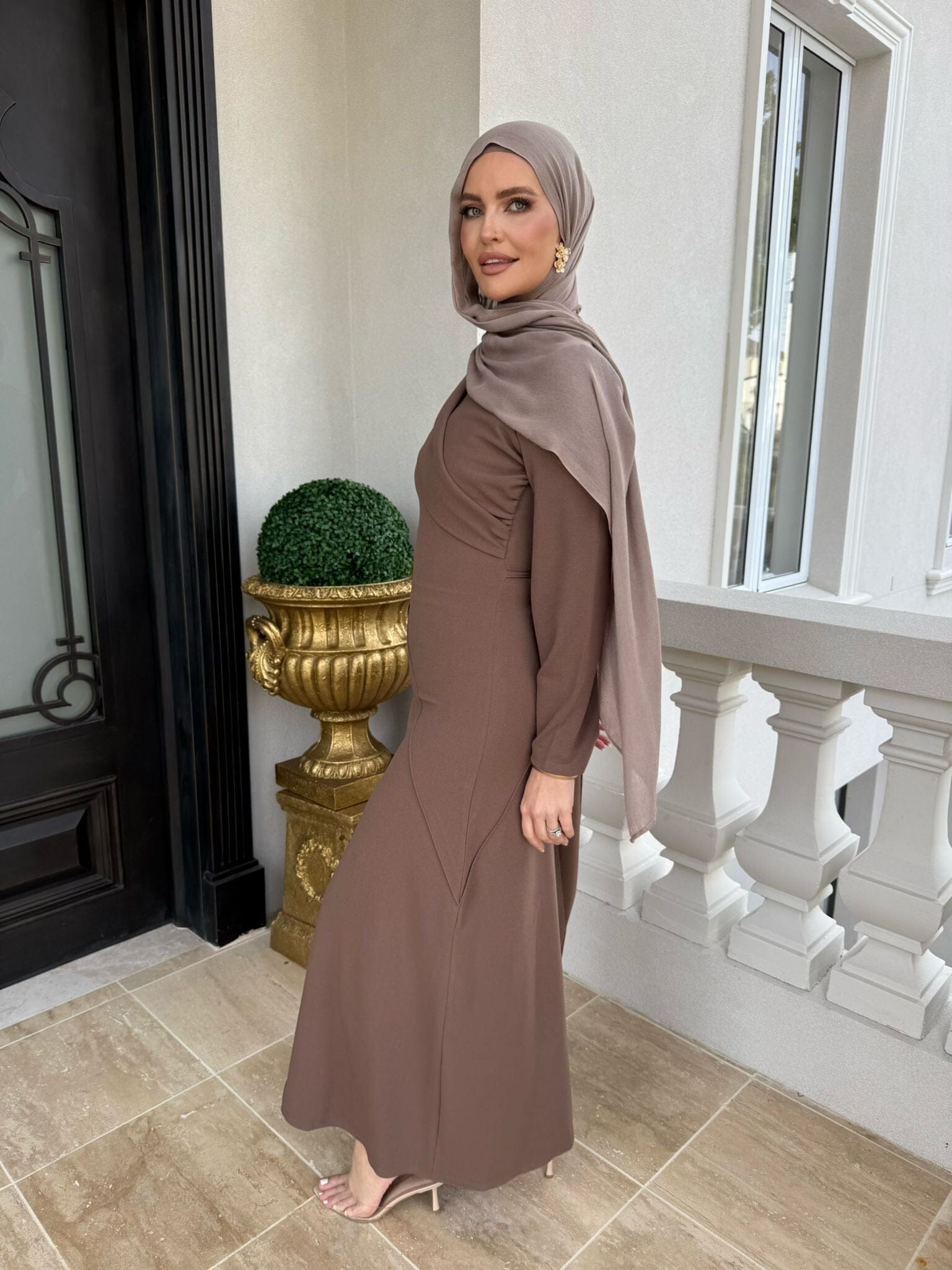 Hena Drape Dress