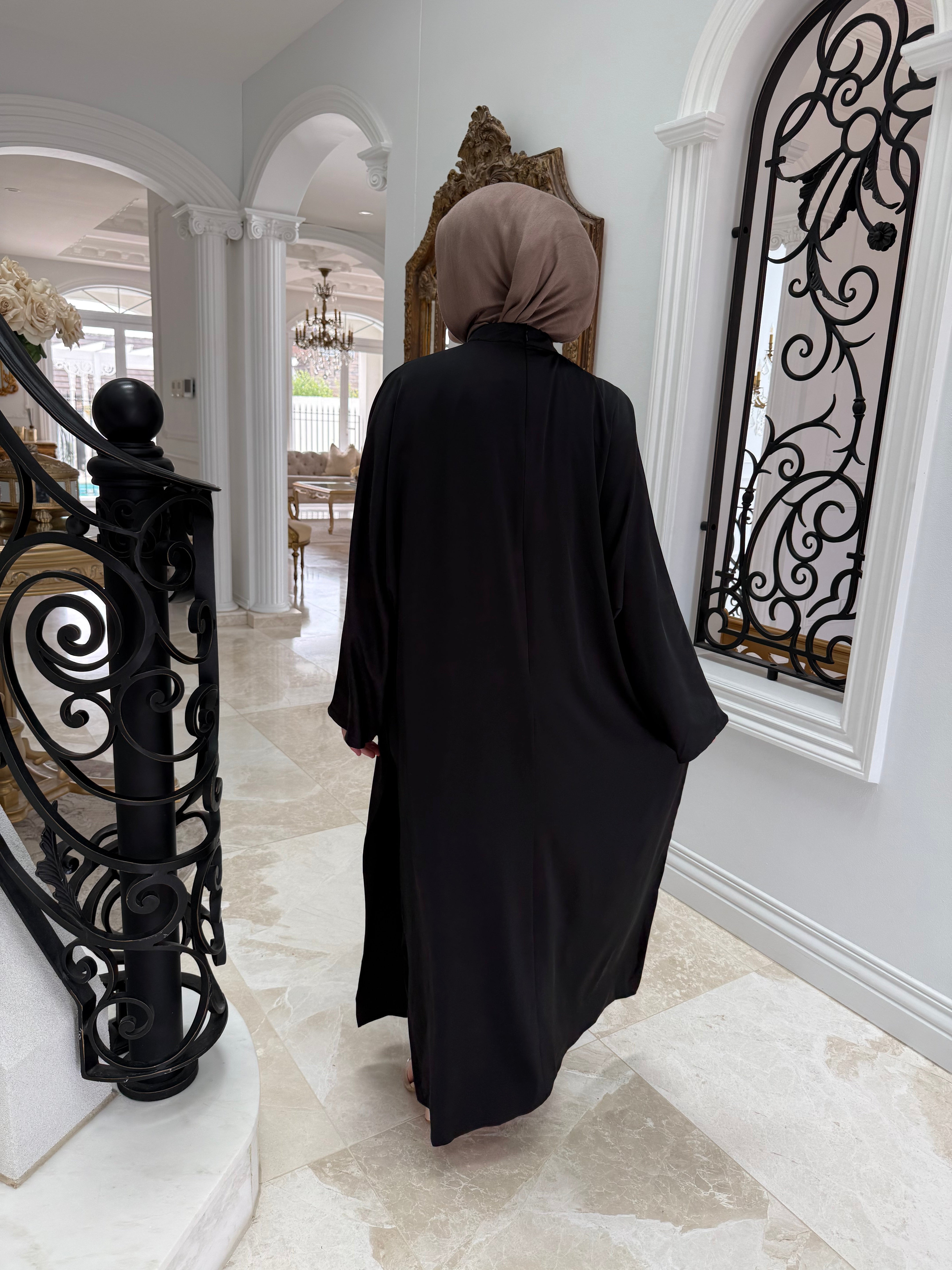 Split Abaya Set