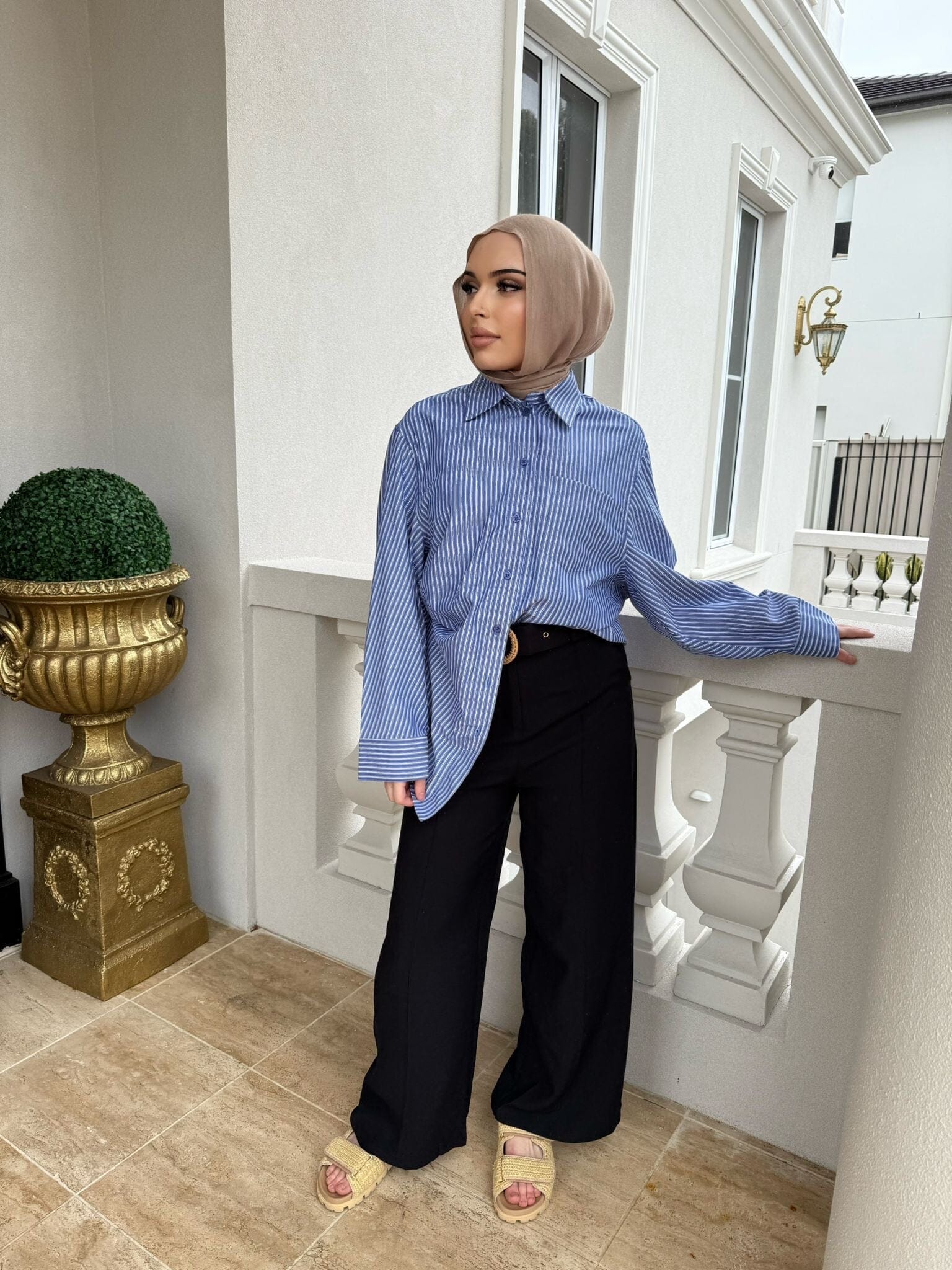 Crochet Buckle Pants