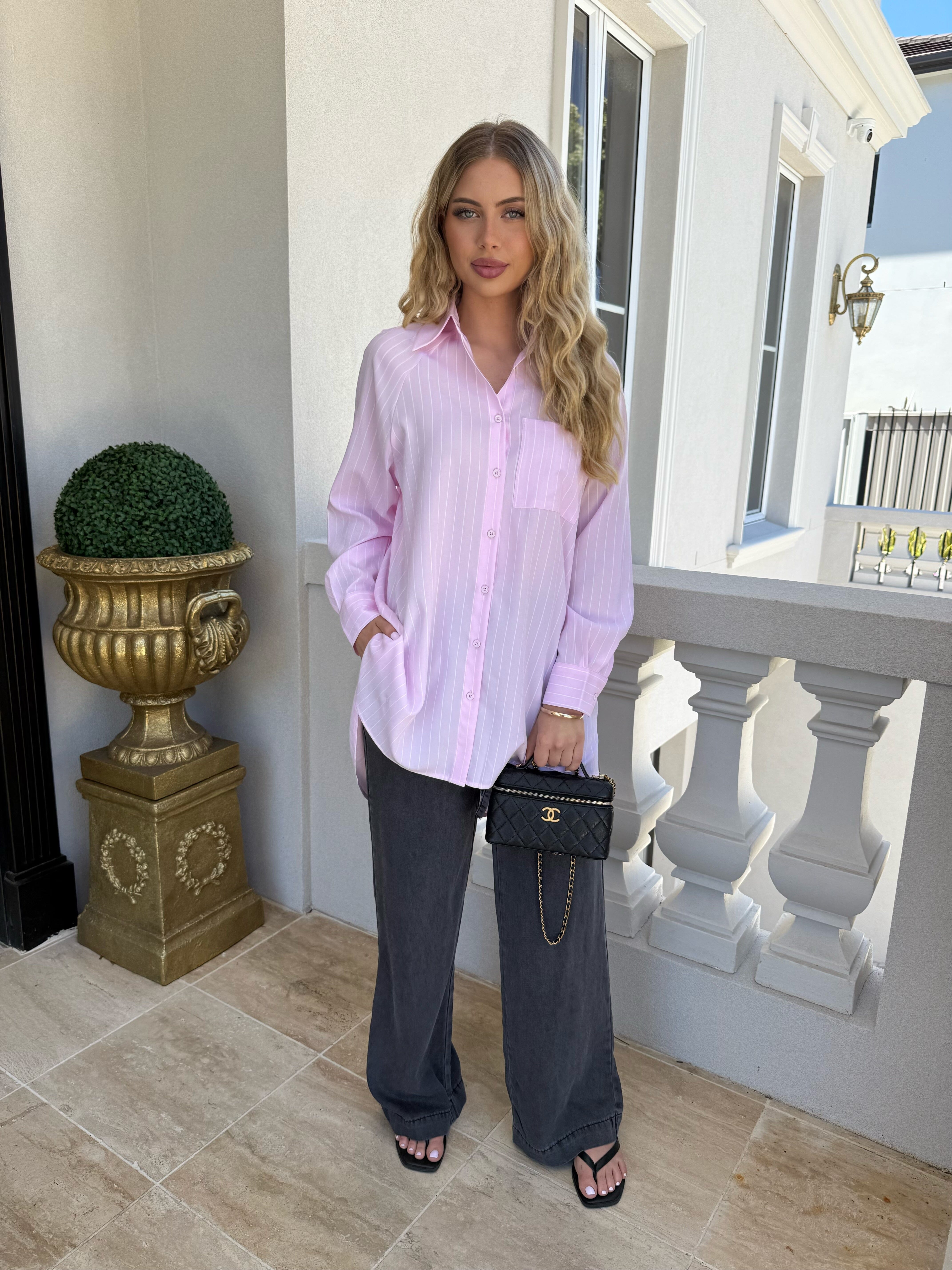 Black Denim Wide Leg