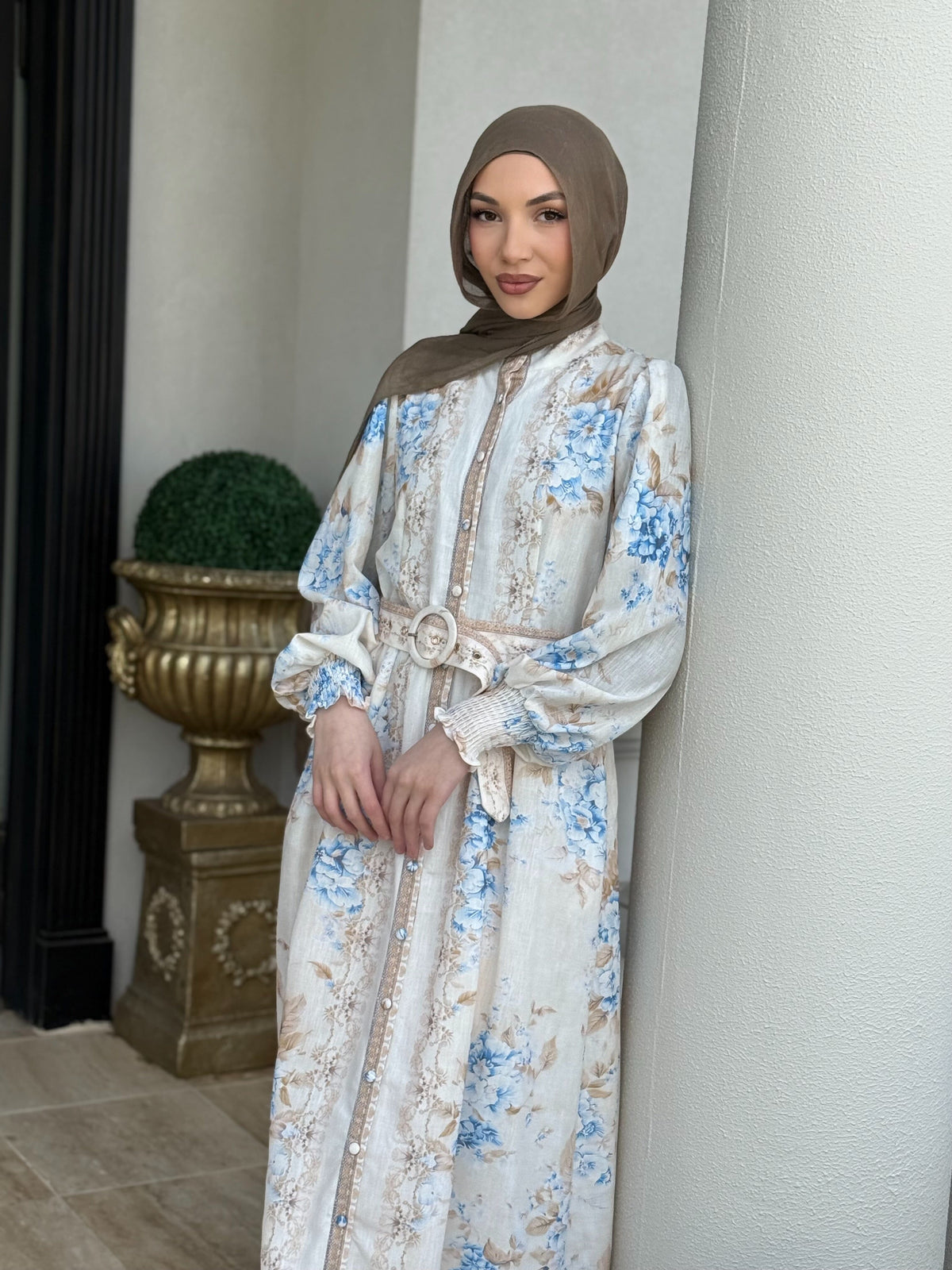 Blossom Blue Dress