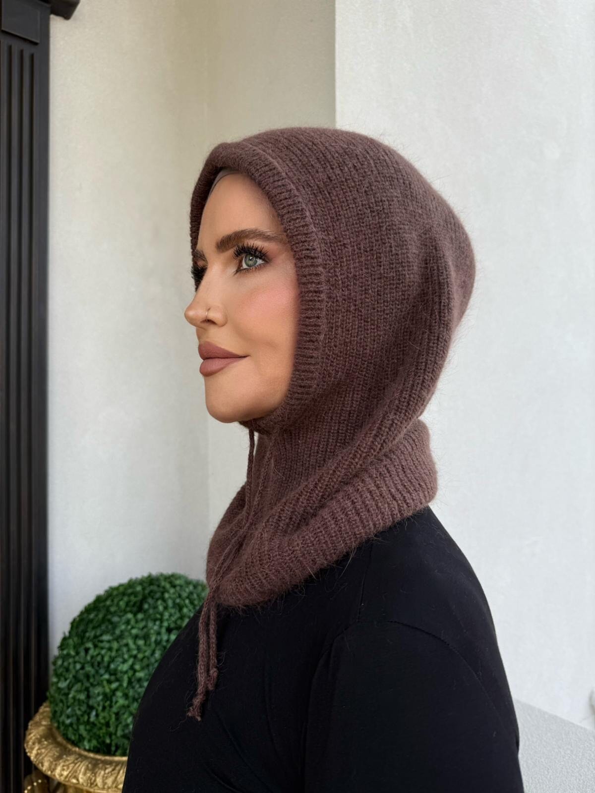 Knit balaclava