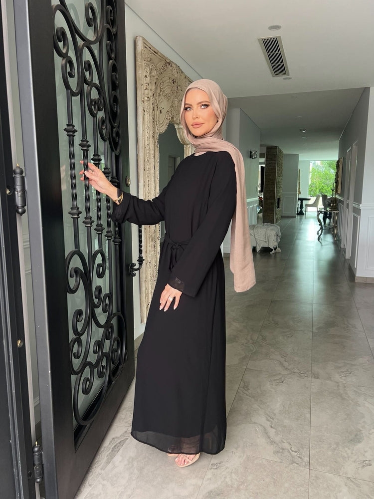 Chiffon Abaya Set