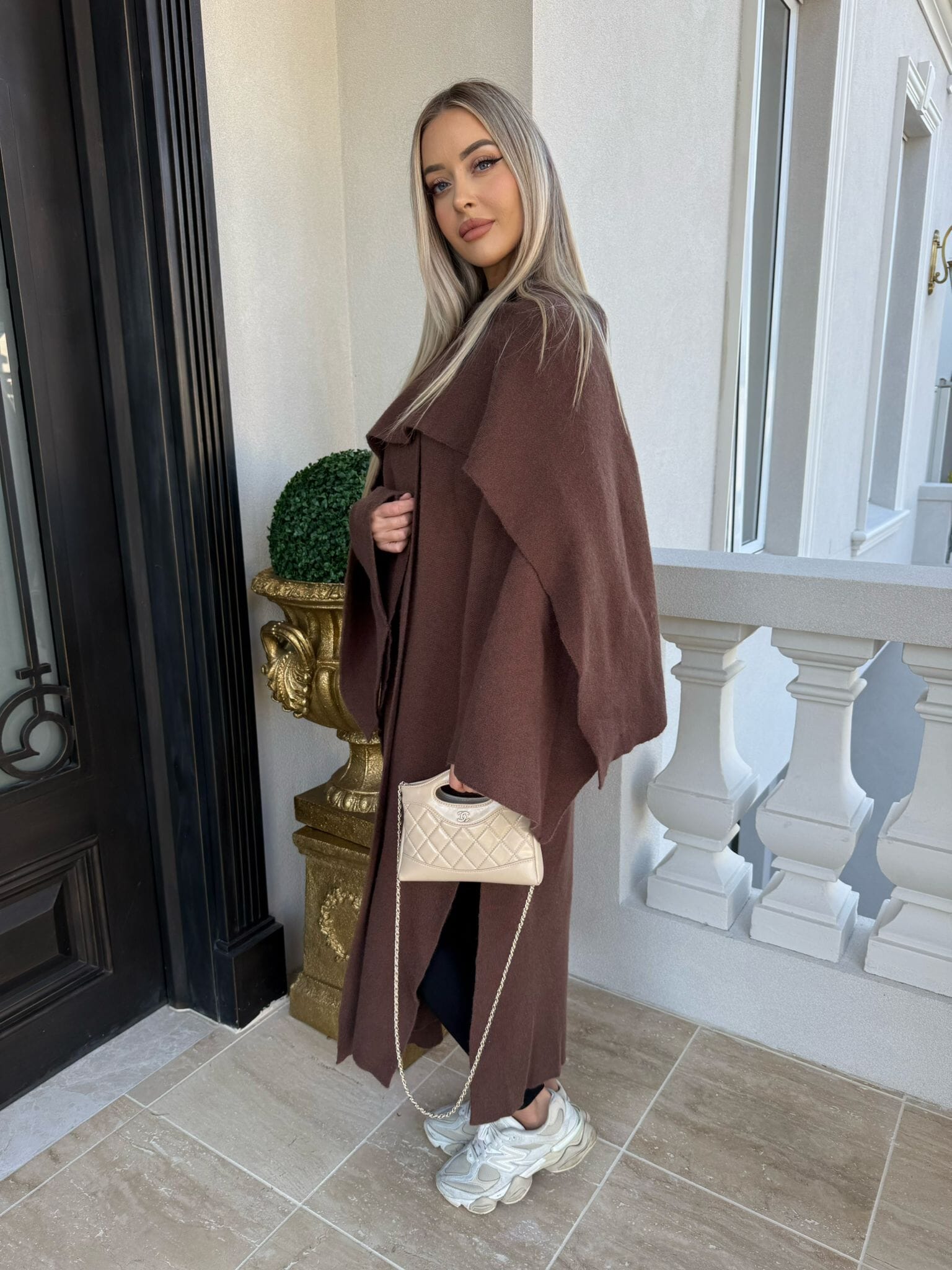 Scraf Poncho Coat