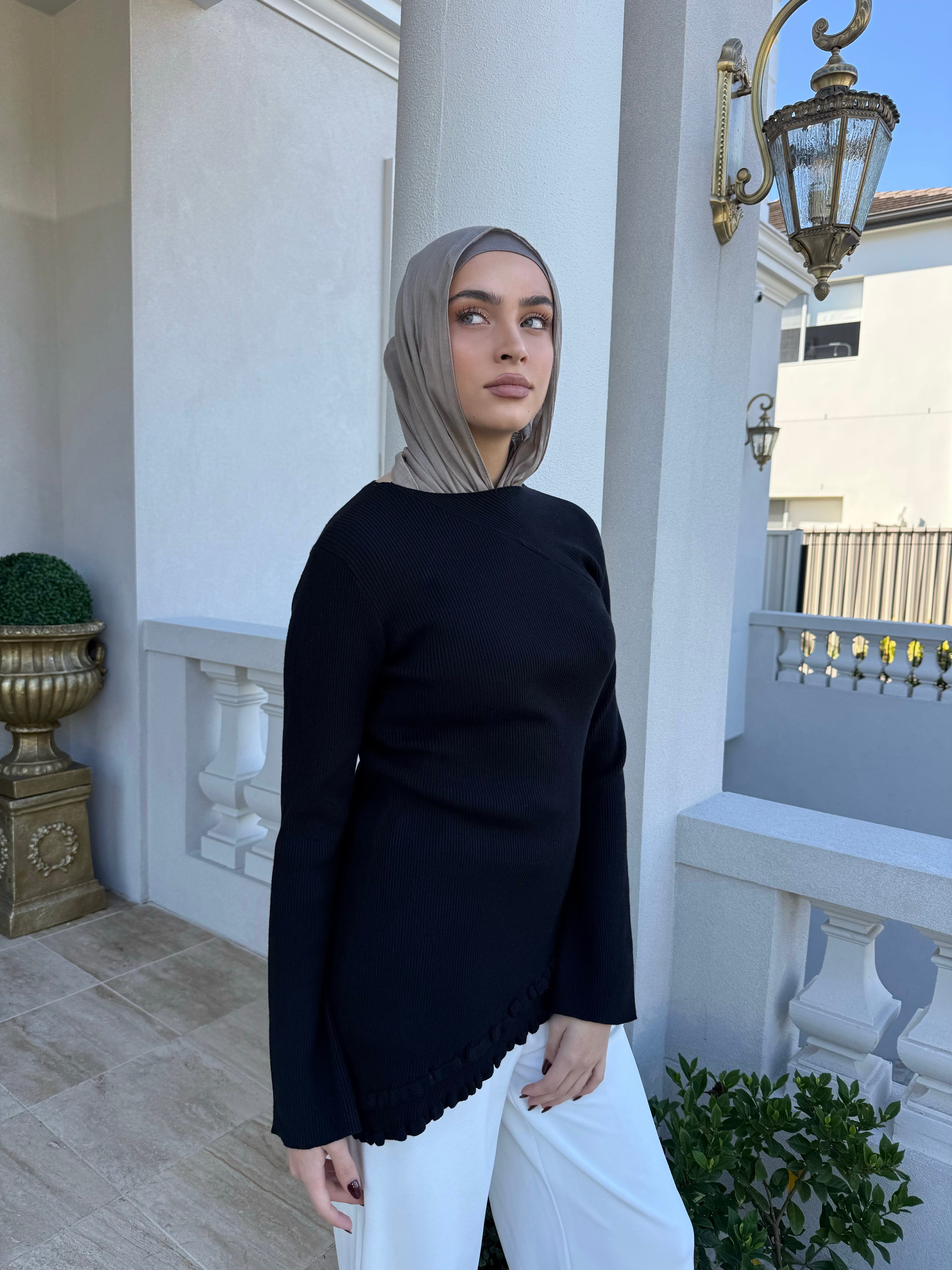 Frill Knit Jumper