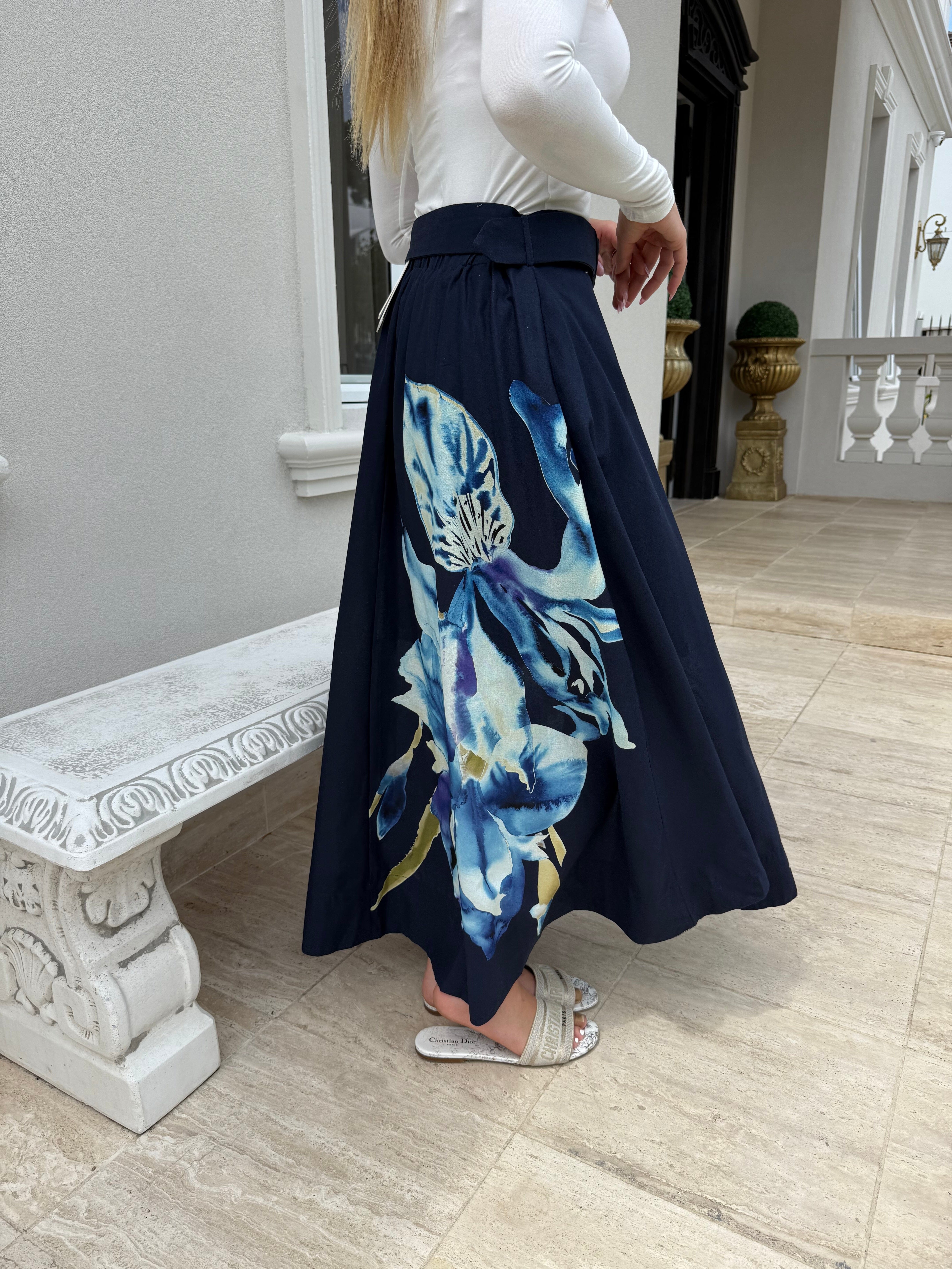 Ink Navy Skirt