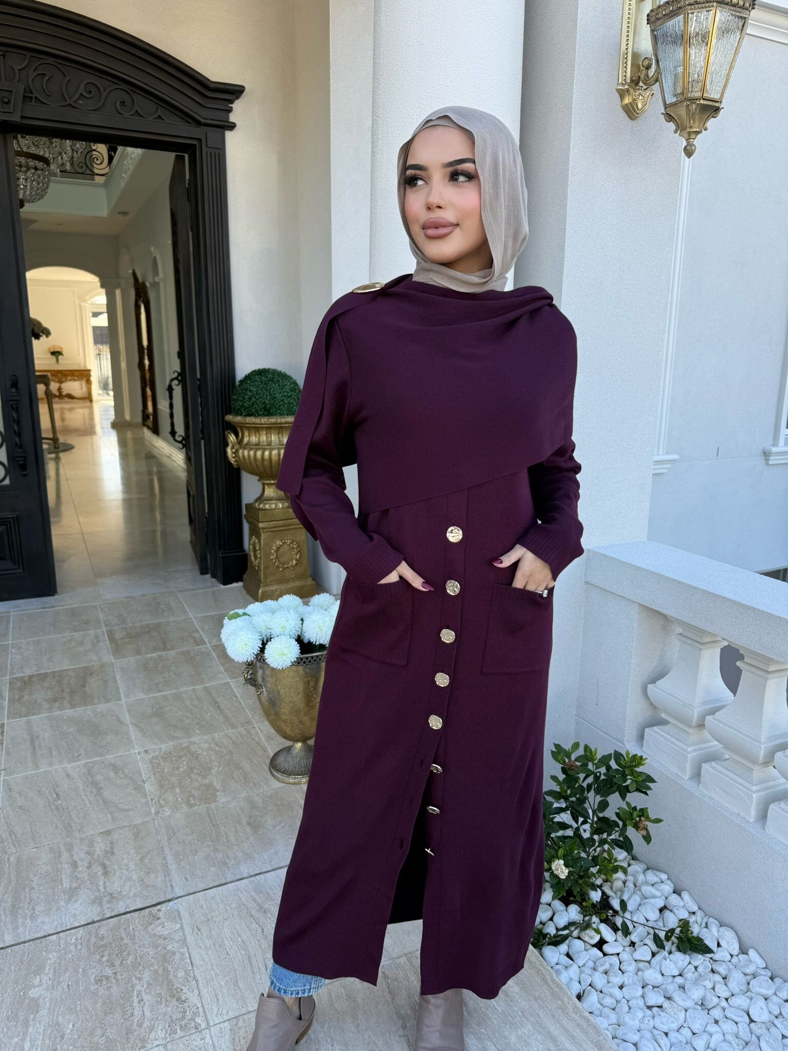 Shawl Knit Cardigan