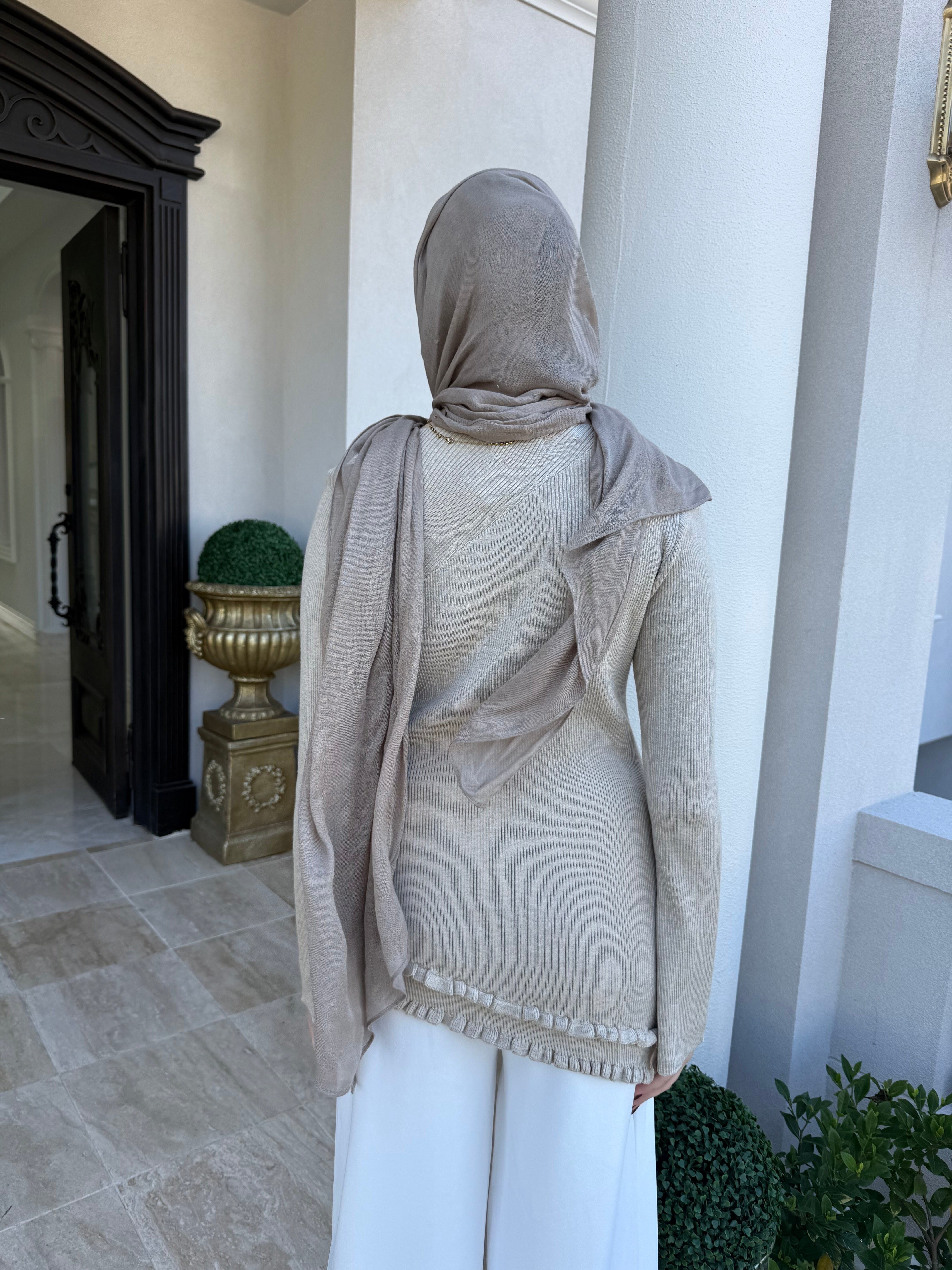 Frill Knit Jumper