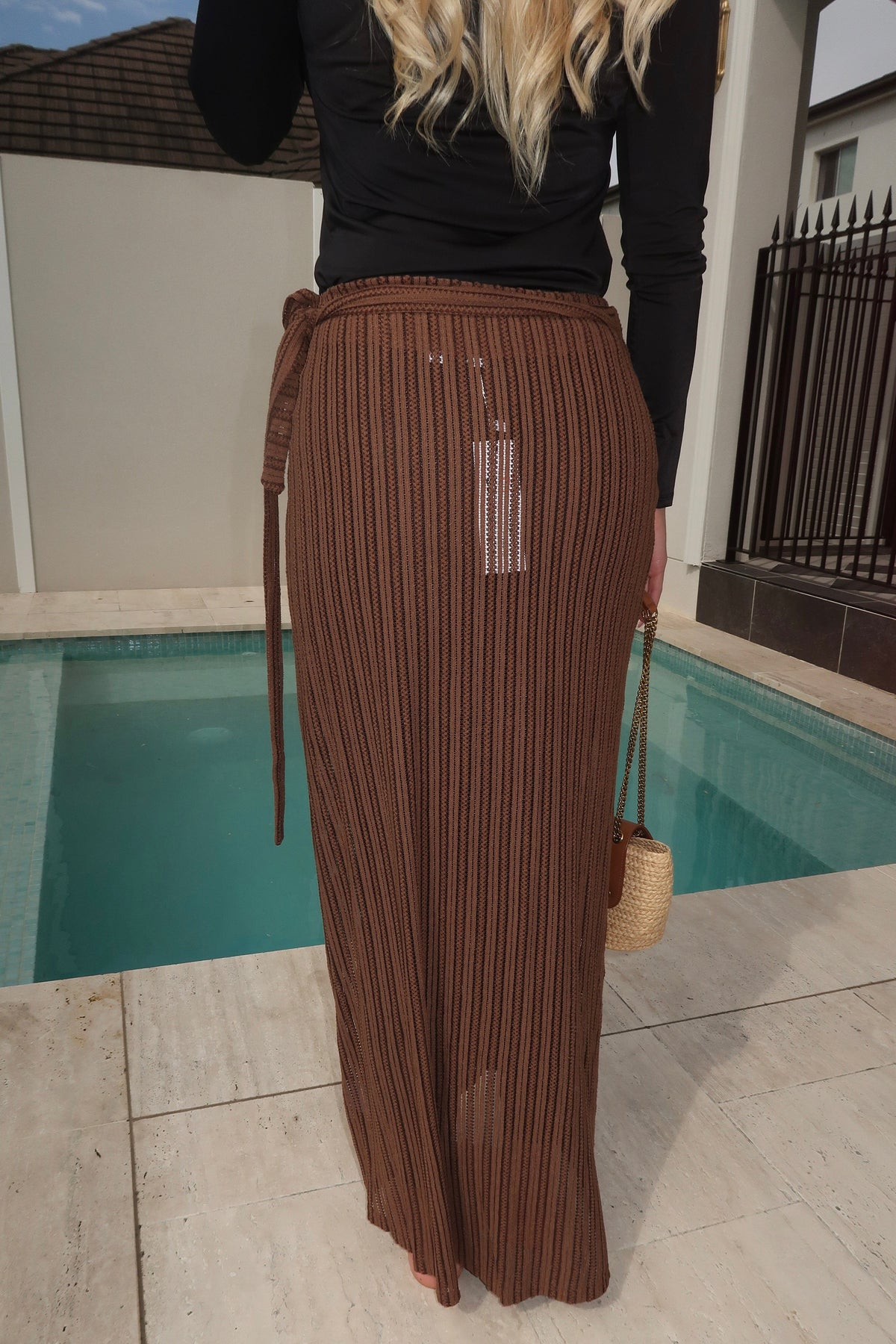 Crochet Plain Wrap Sarong