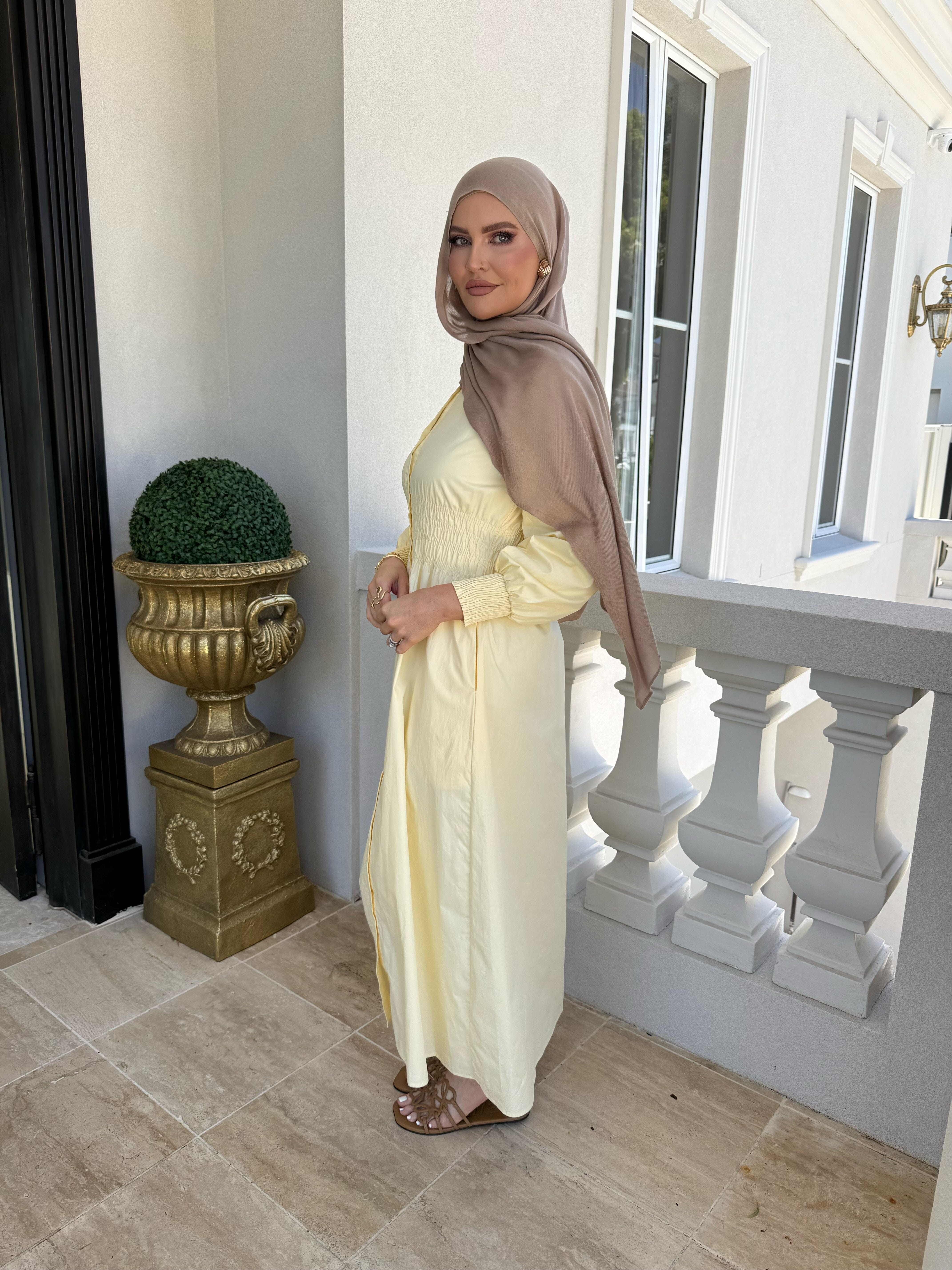 Gathered Maxi Dress