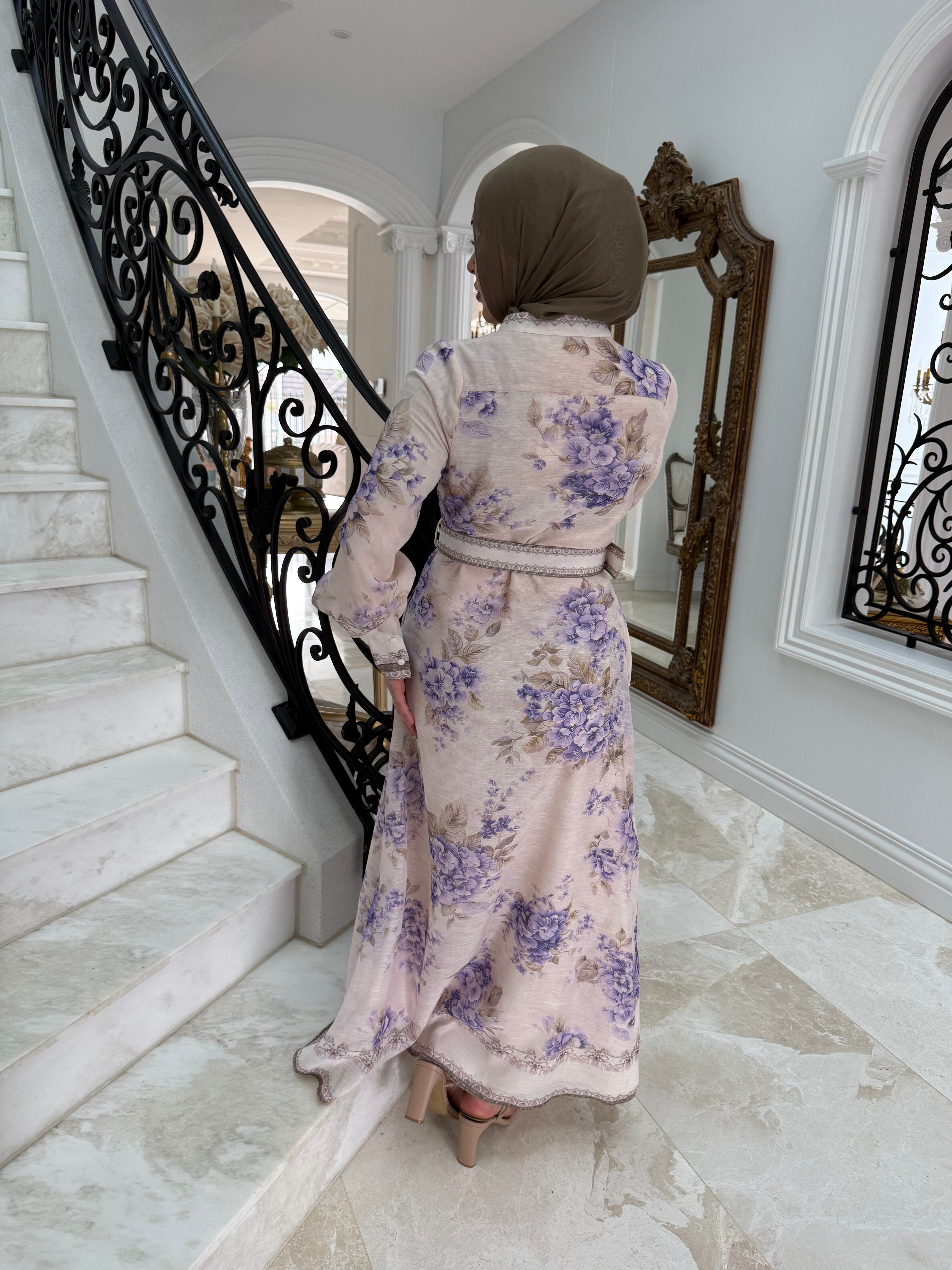 Lavender Bloom Dress