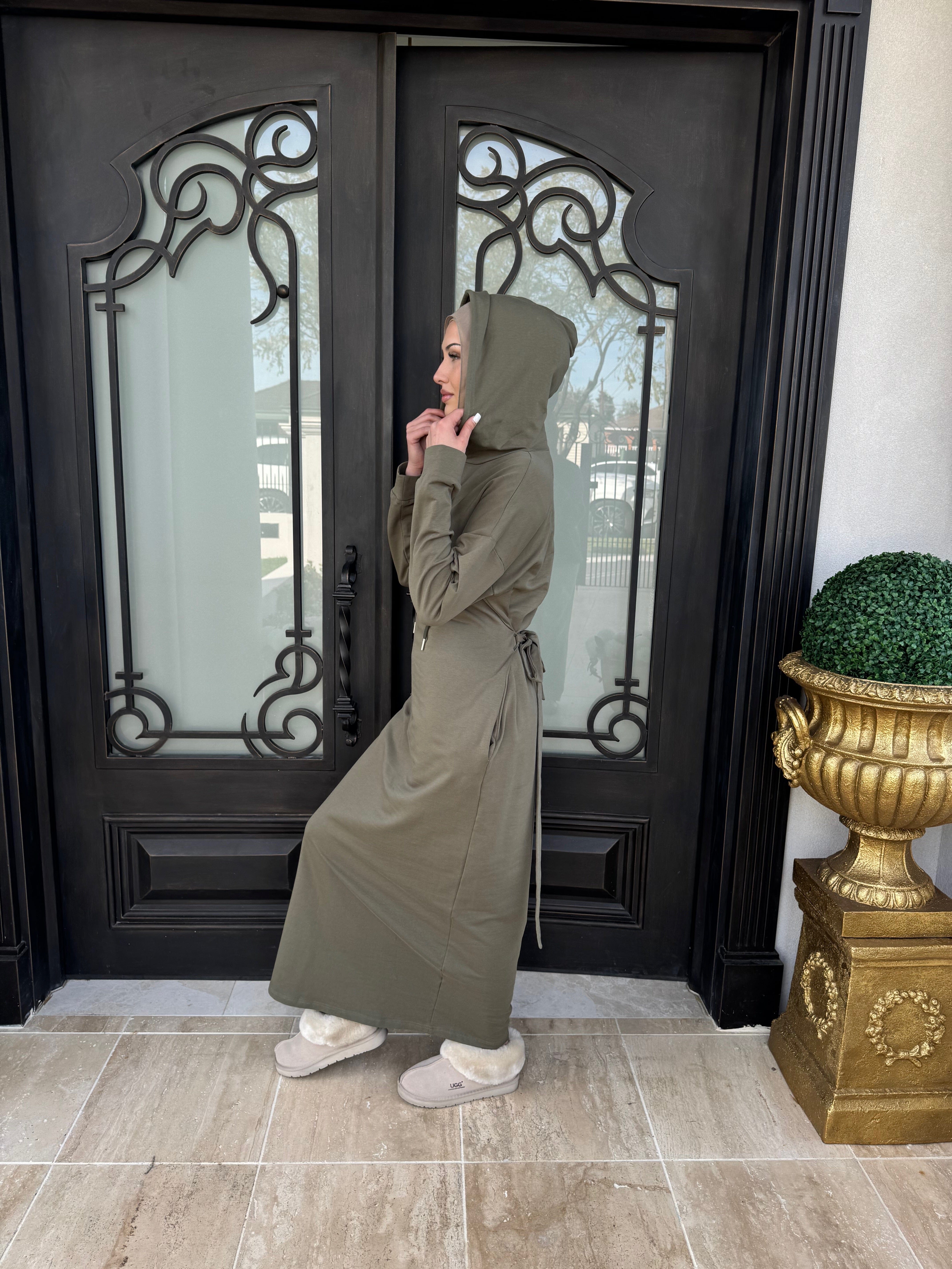 Hoodie Ponte Abaya