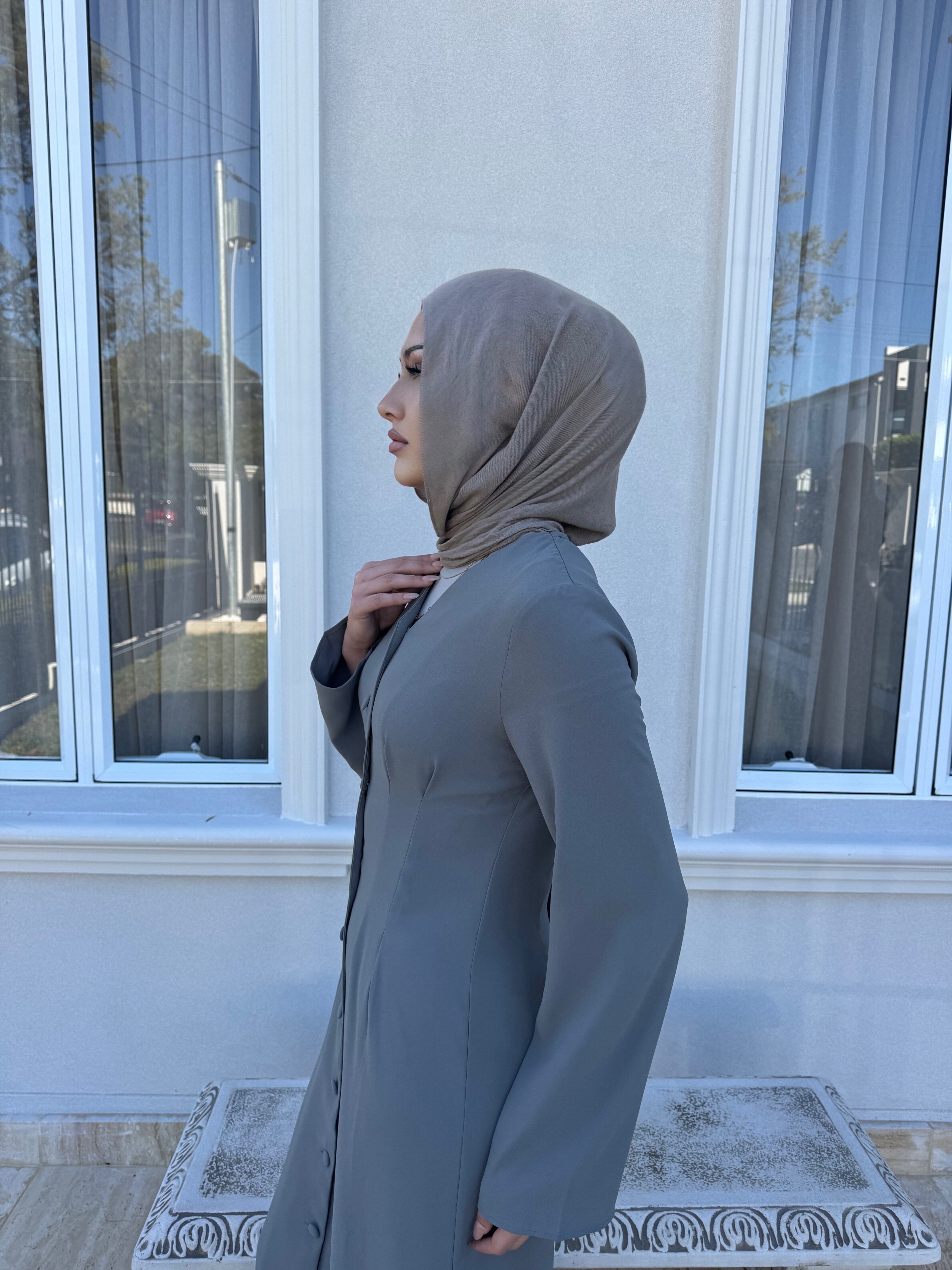 Nadia Button Dress