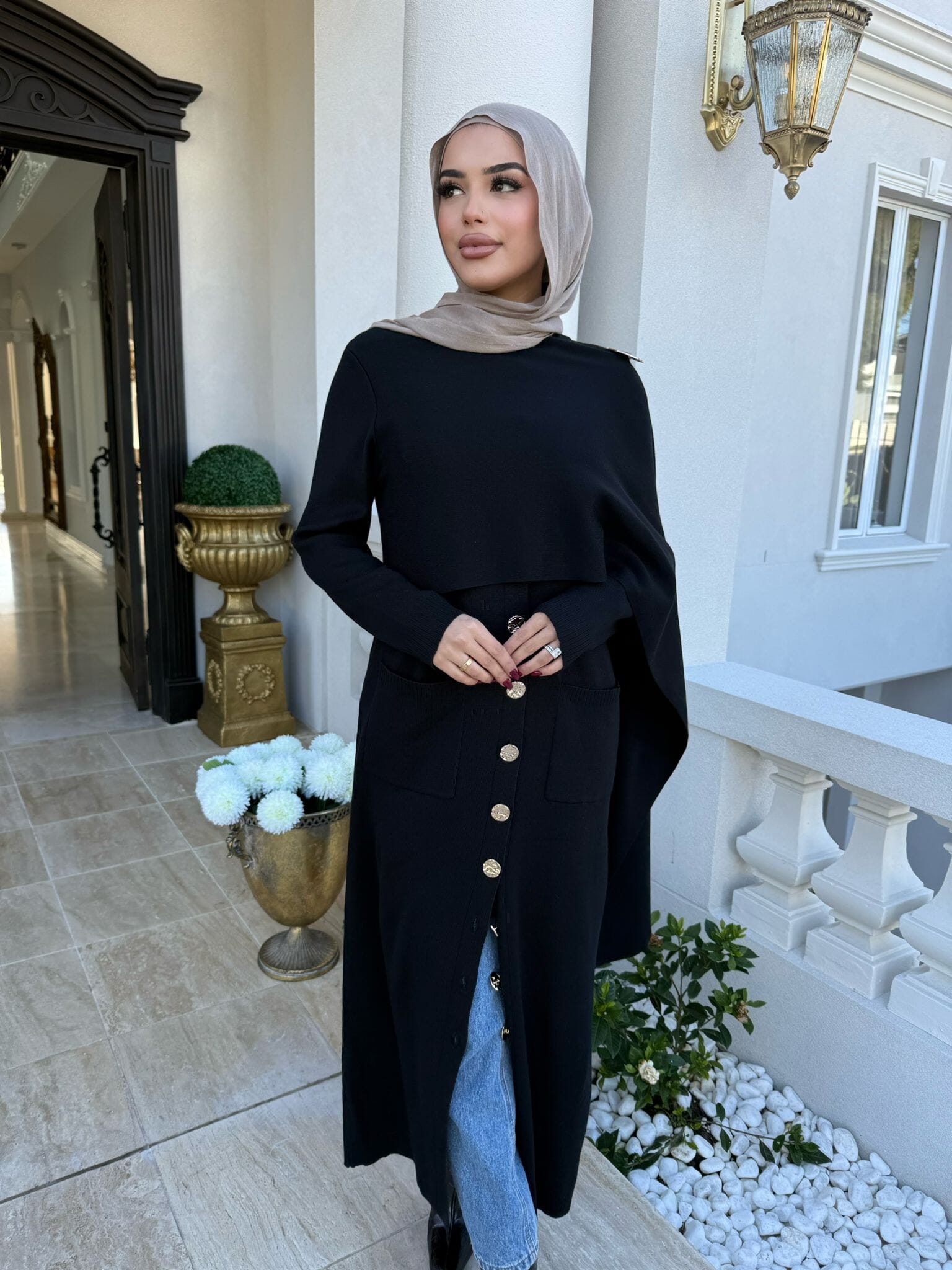 Shawl Knit Cardigan