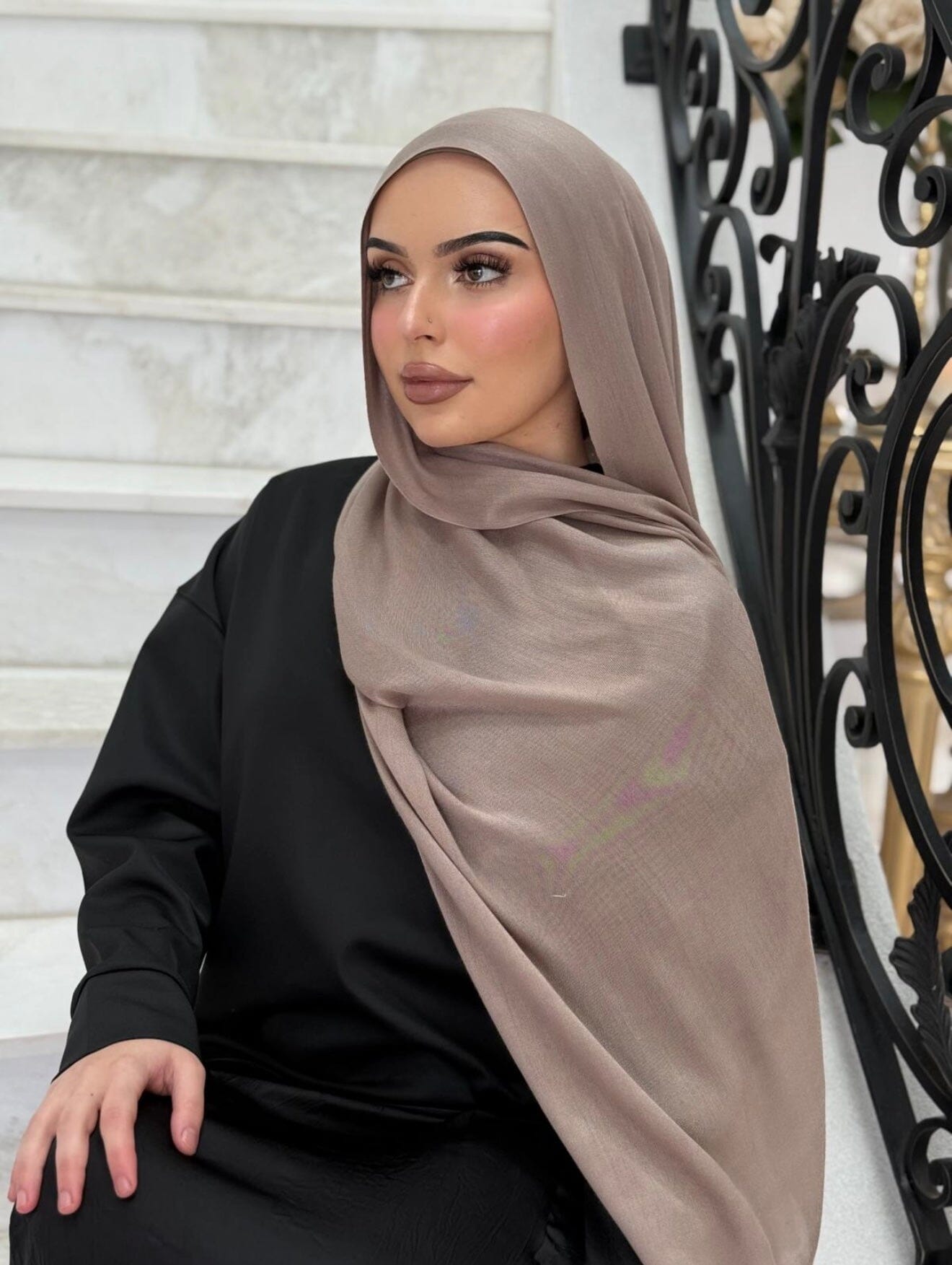 Mushroom mist hijab set