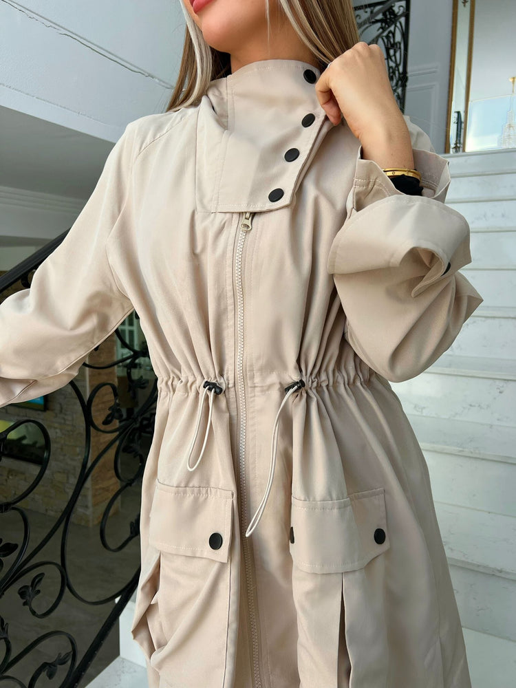 Looped Styled Trench