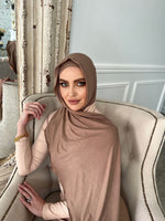 Hazelnut Jersey Hijab Set