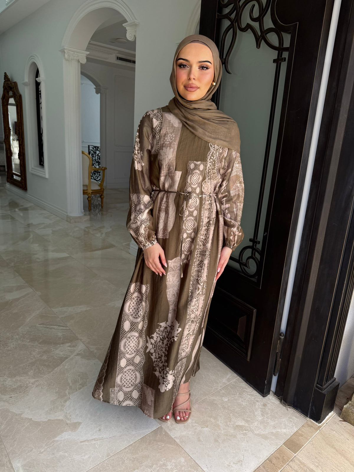 Faun Khaki Dress