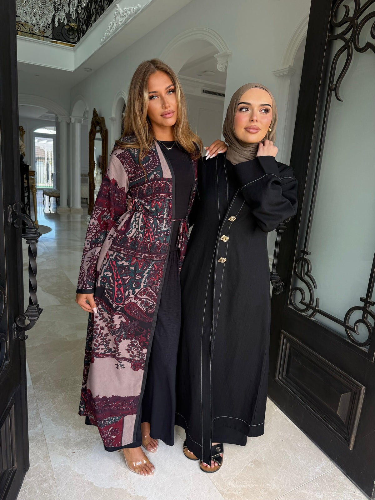 Lowlaya Printer Abaya
