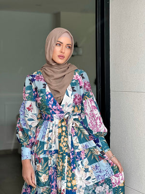 
            
                Load image into Gallery viewer, Nour Wrap Dress
            
        