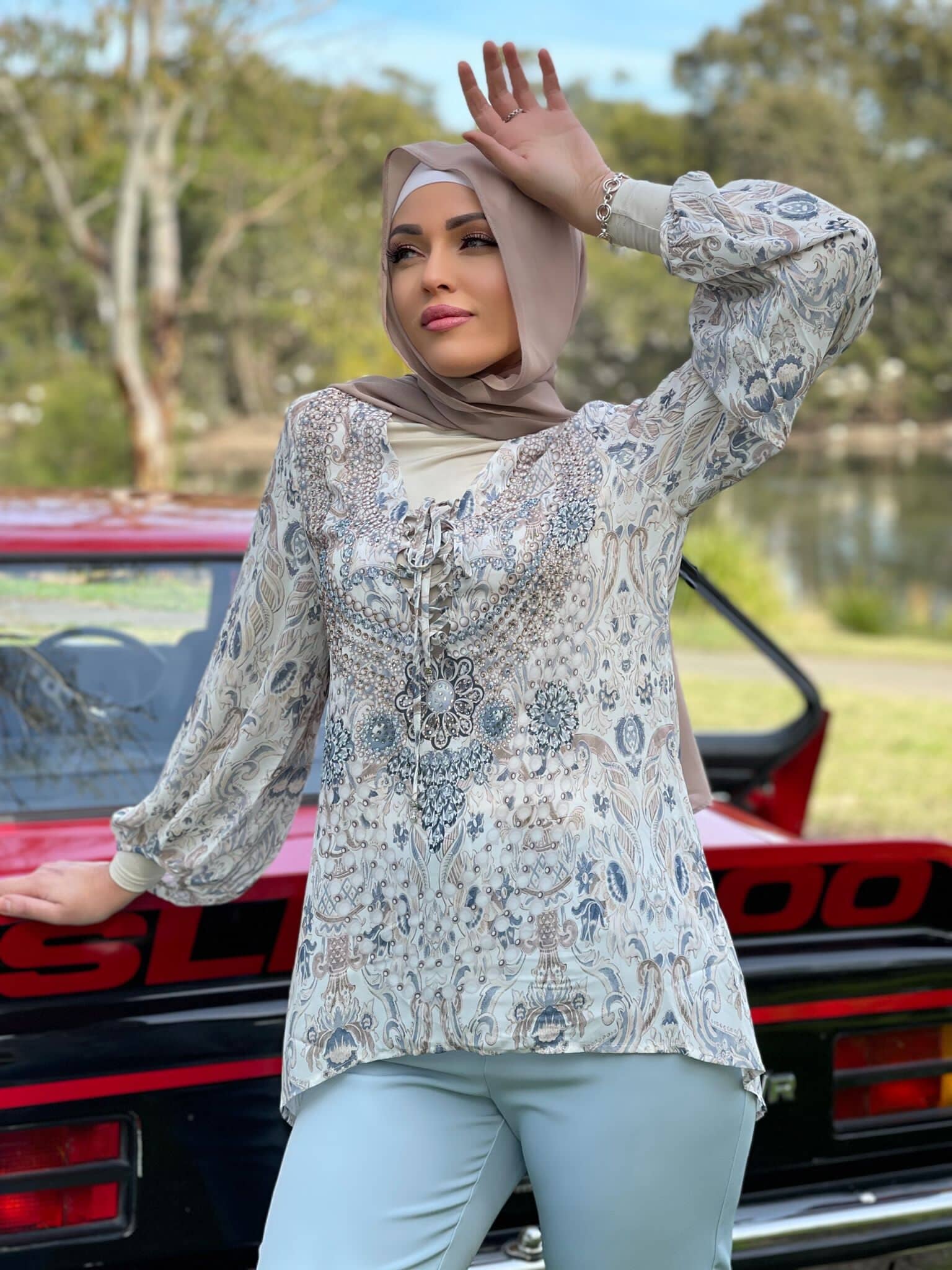 Layla Bead Blouse