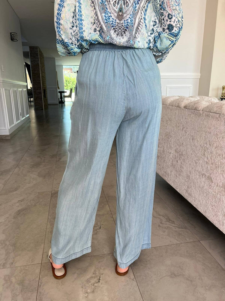 
            
                Load image into Gallery viewer, Baby Blue Light Flare Pants
            
        