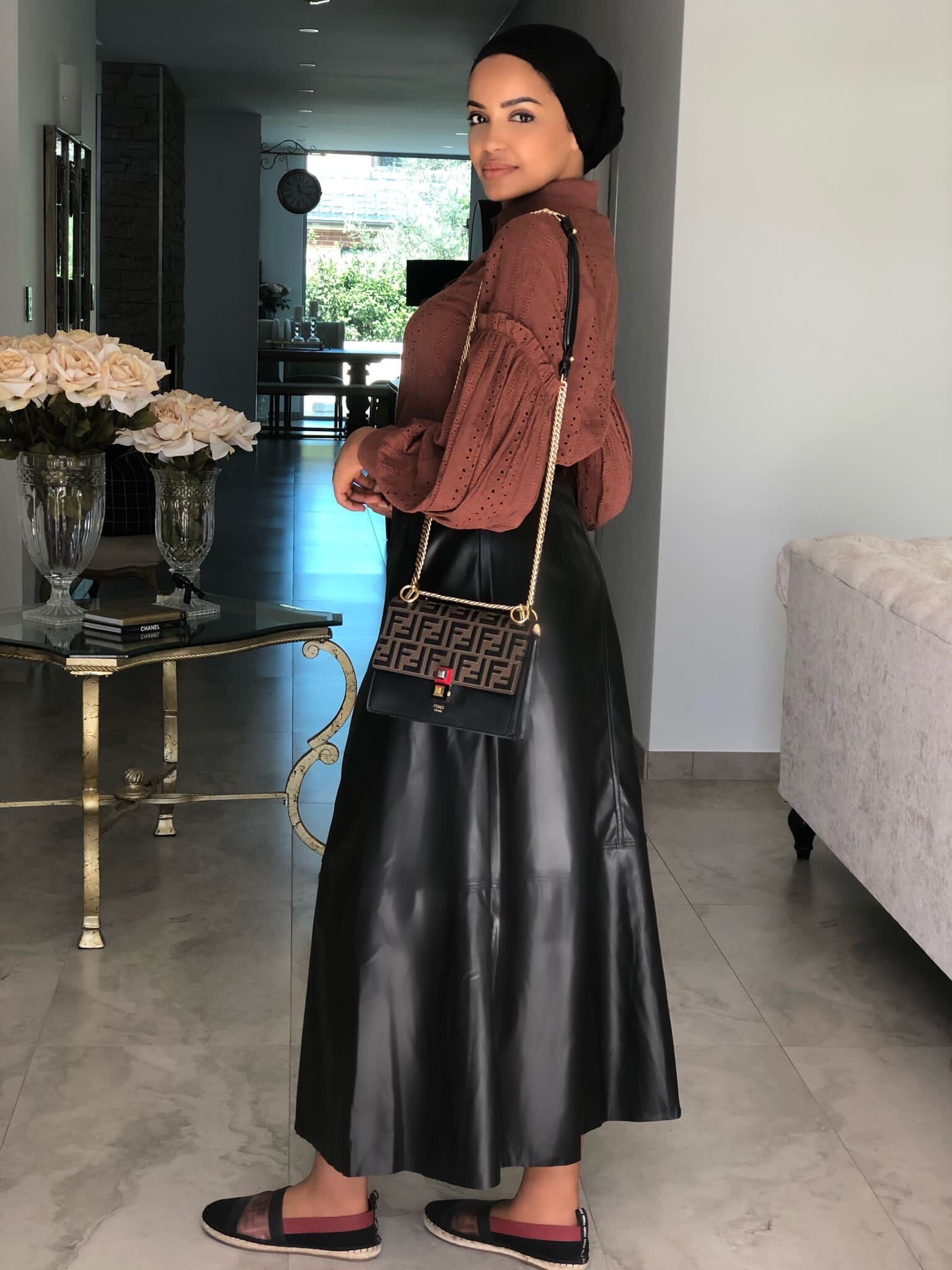 Leather Belt Skirt