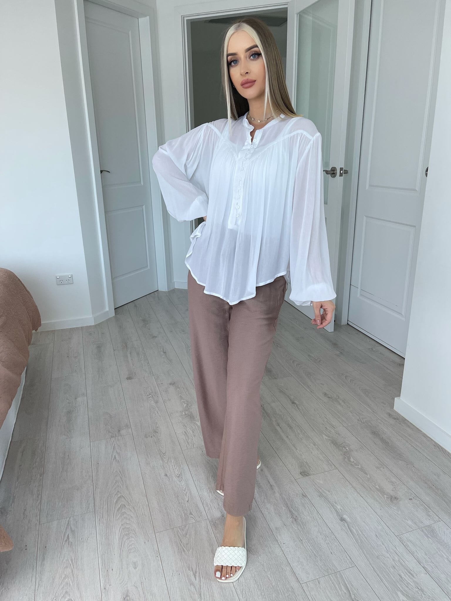 Camilla Sheer Blouse