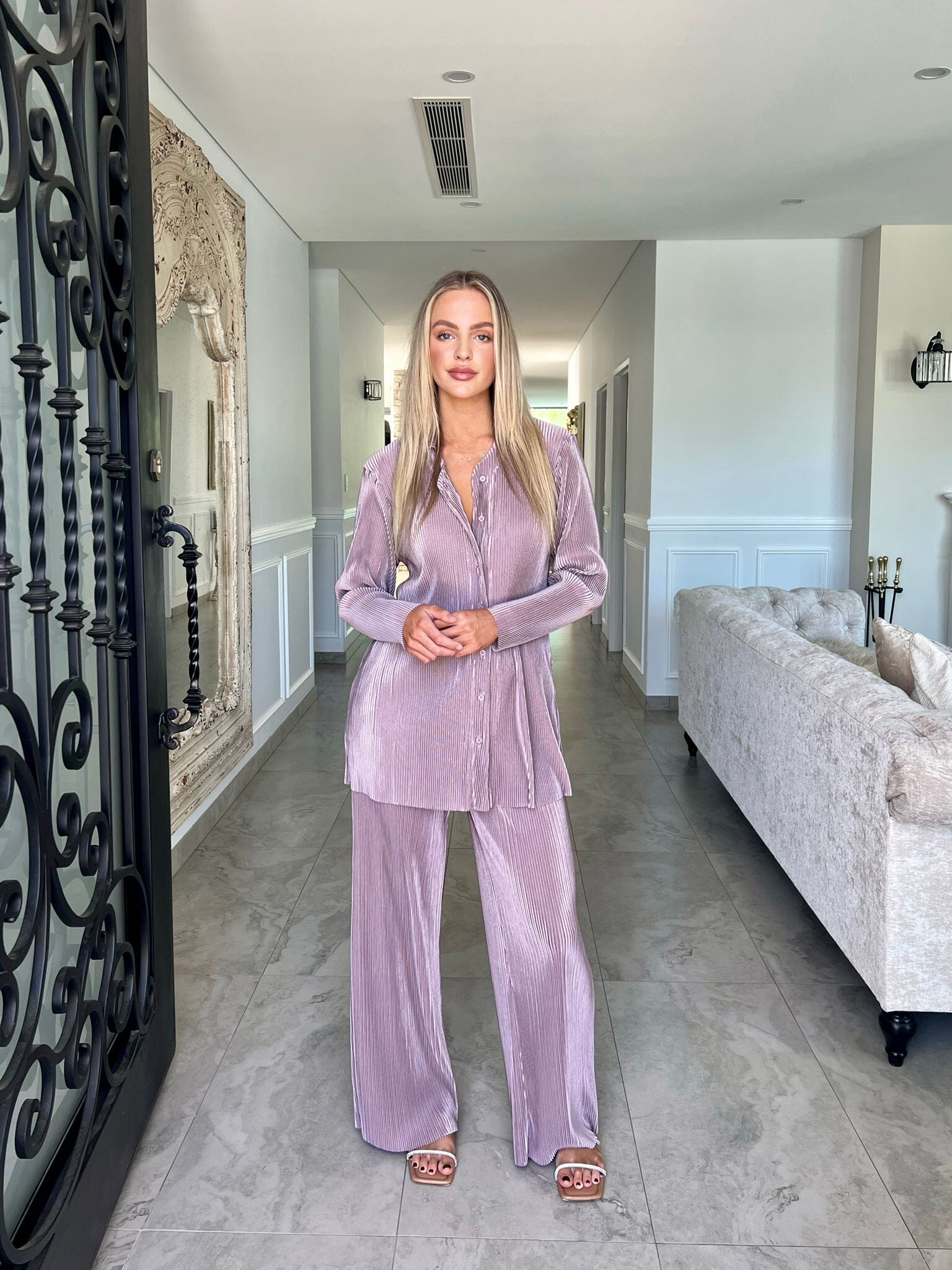 Marian Pleated Set
