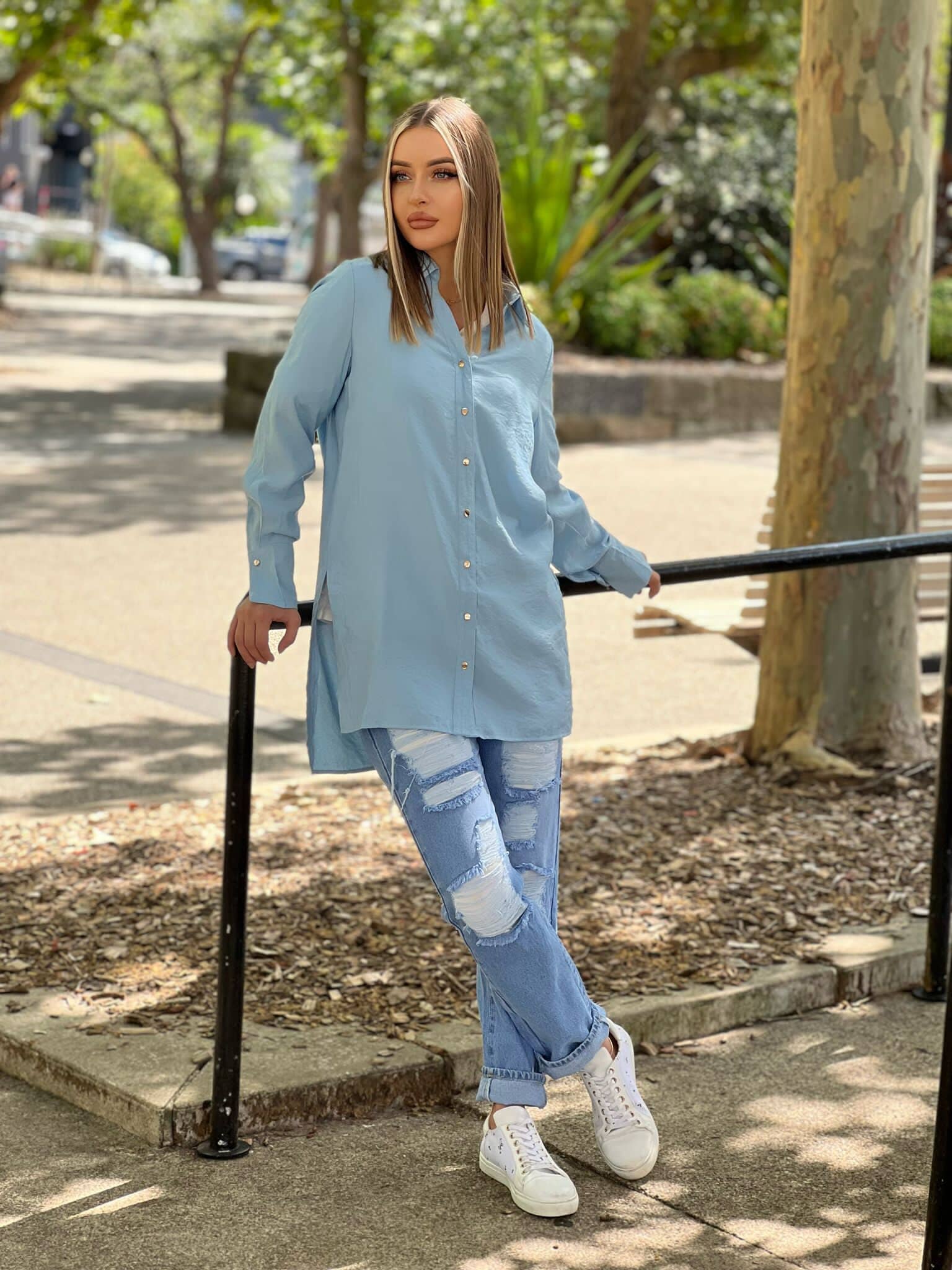Lena Button Shirt