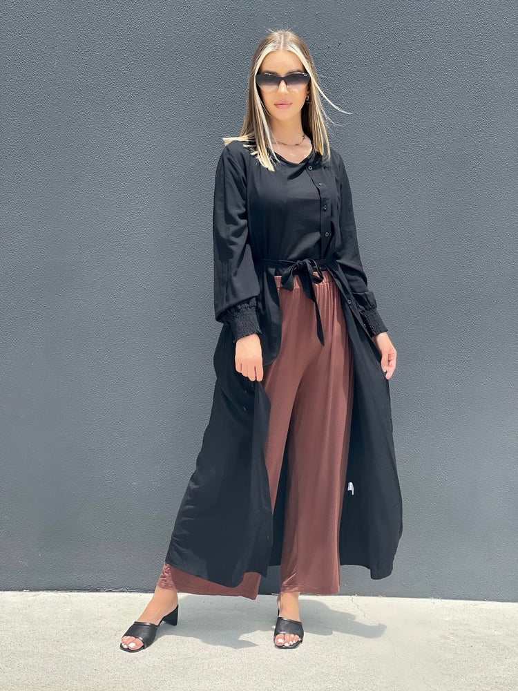 
            
                Load image into Gallery viewer, Brown Palazzo Pants
            
        