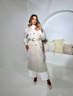 Nour Gold Buckle Trench