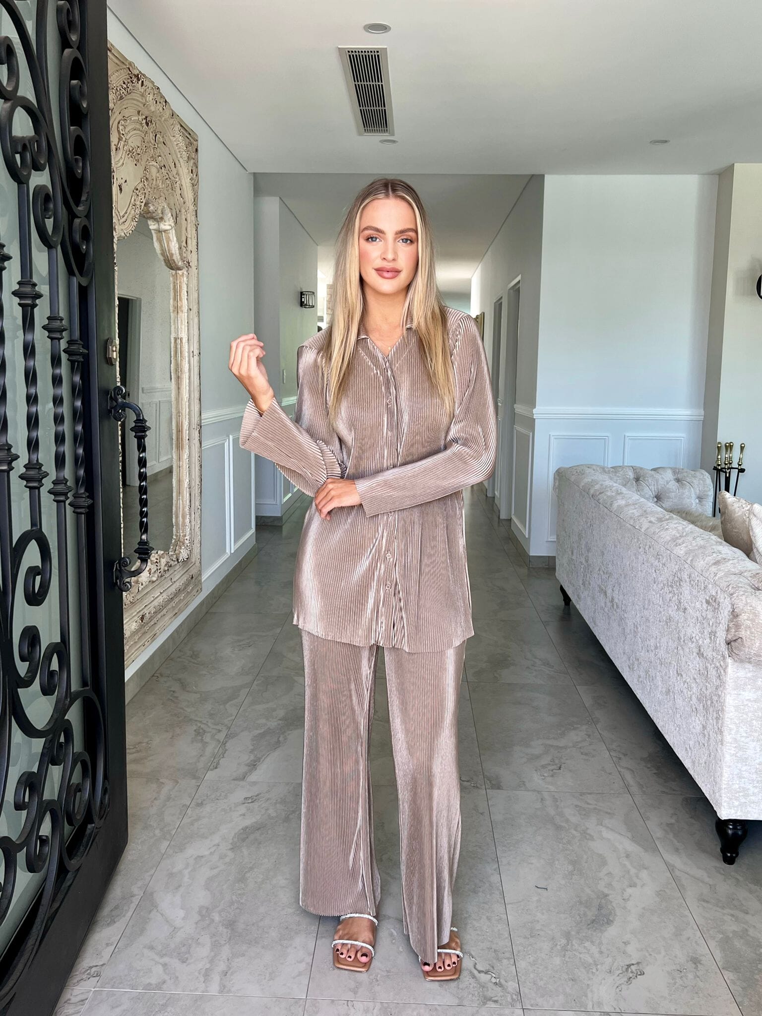 Marian Pleated Set