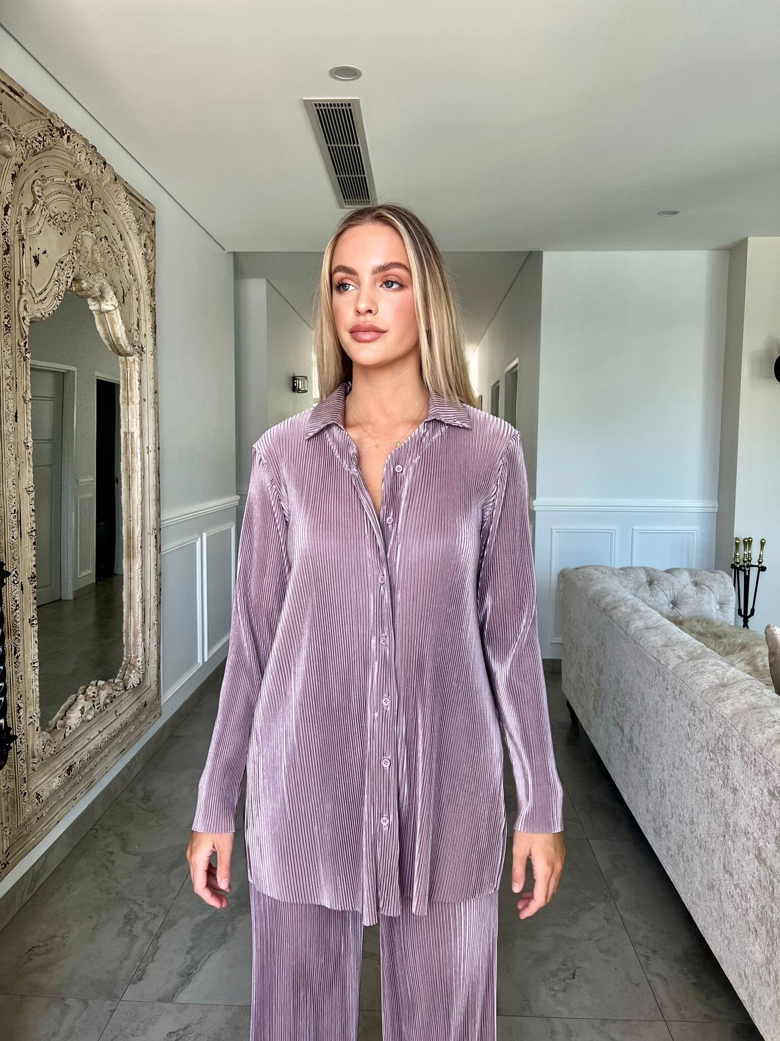Marian Pleated Set