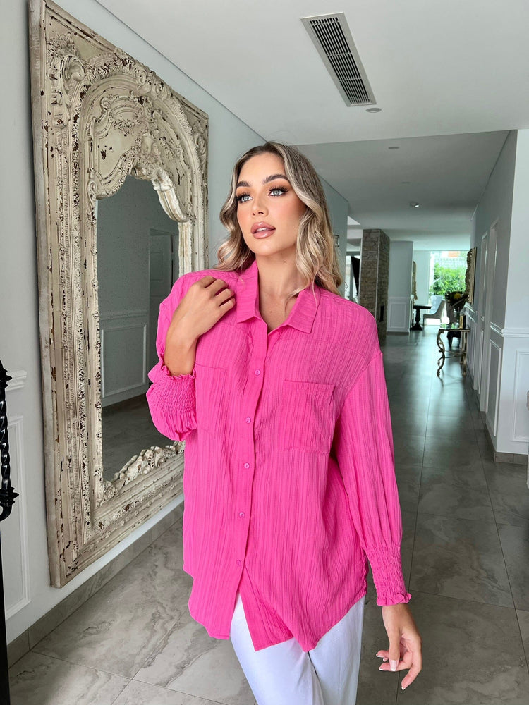Pop Up Pink Shirt