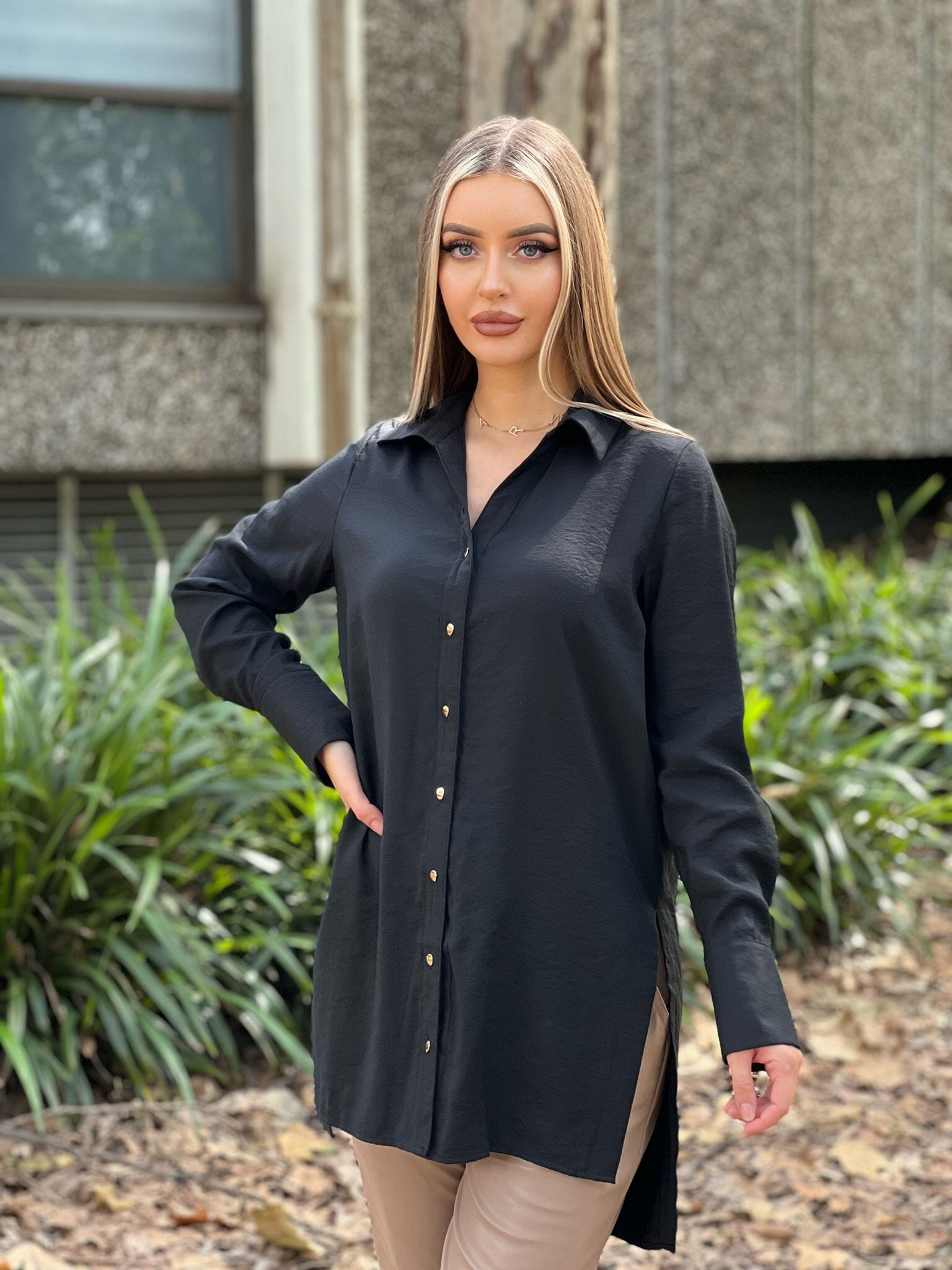 Lena Button Shirt