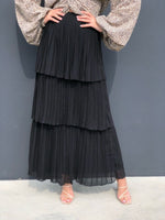 Chiffon Pleated Layer Skirt