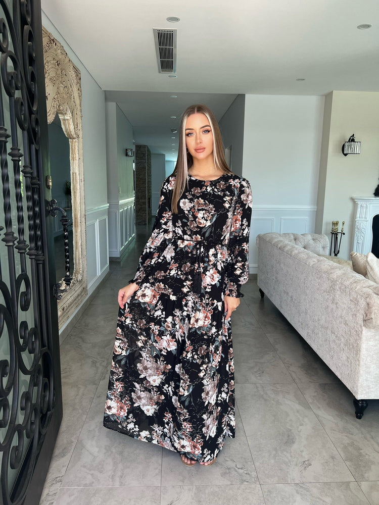
            
                Load image into Gallery viewer, Jade Floral Maxi Dress
            
        